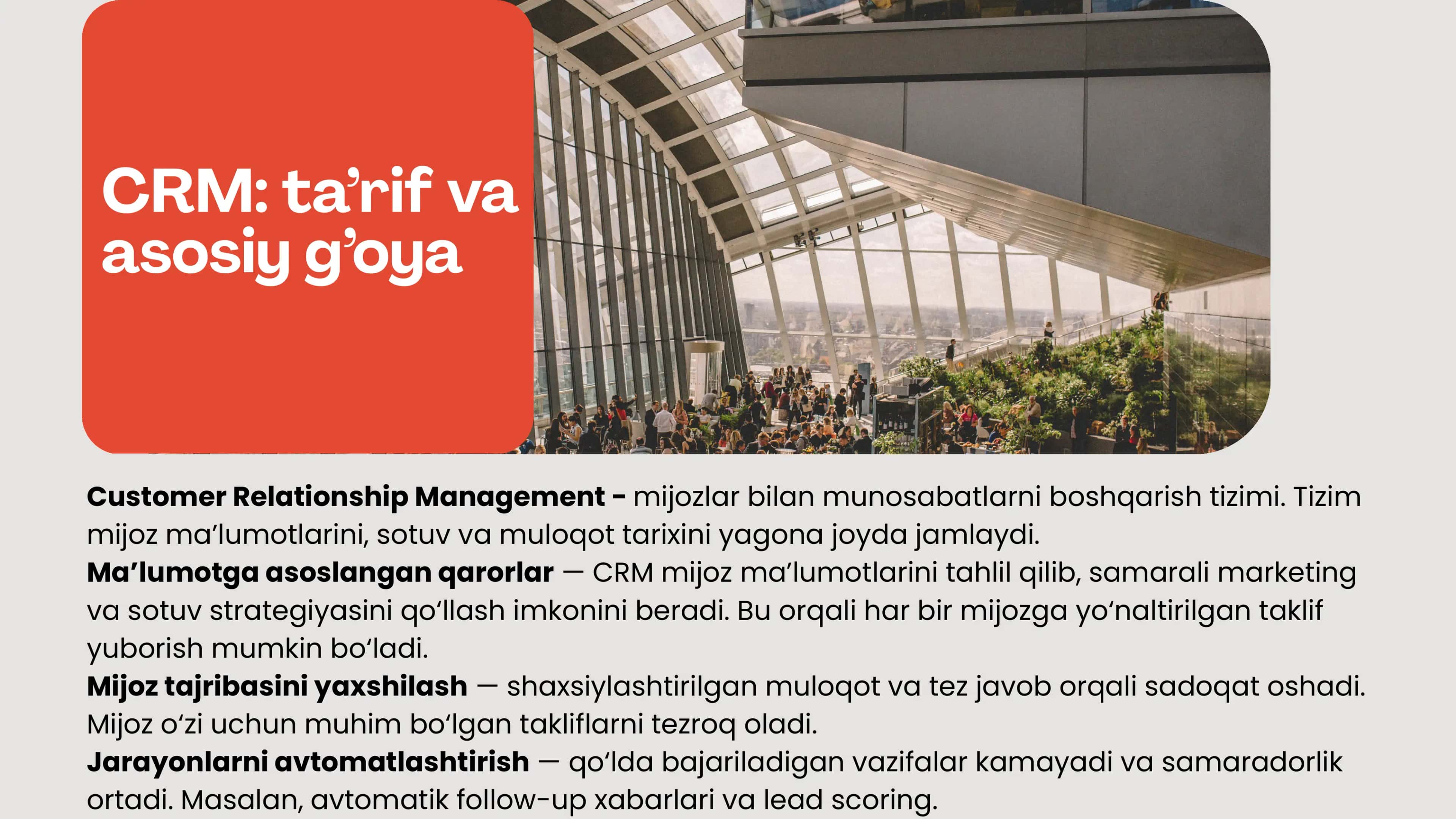 CRM samaradorligini o‘lchash formulalari va ko'rsatkichlari 3