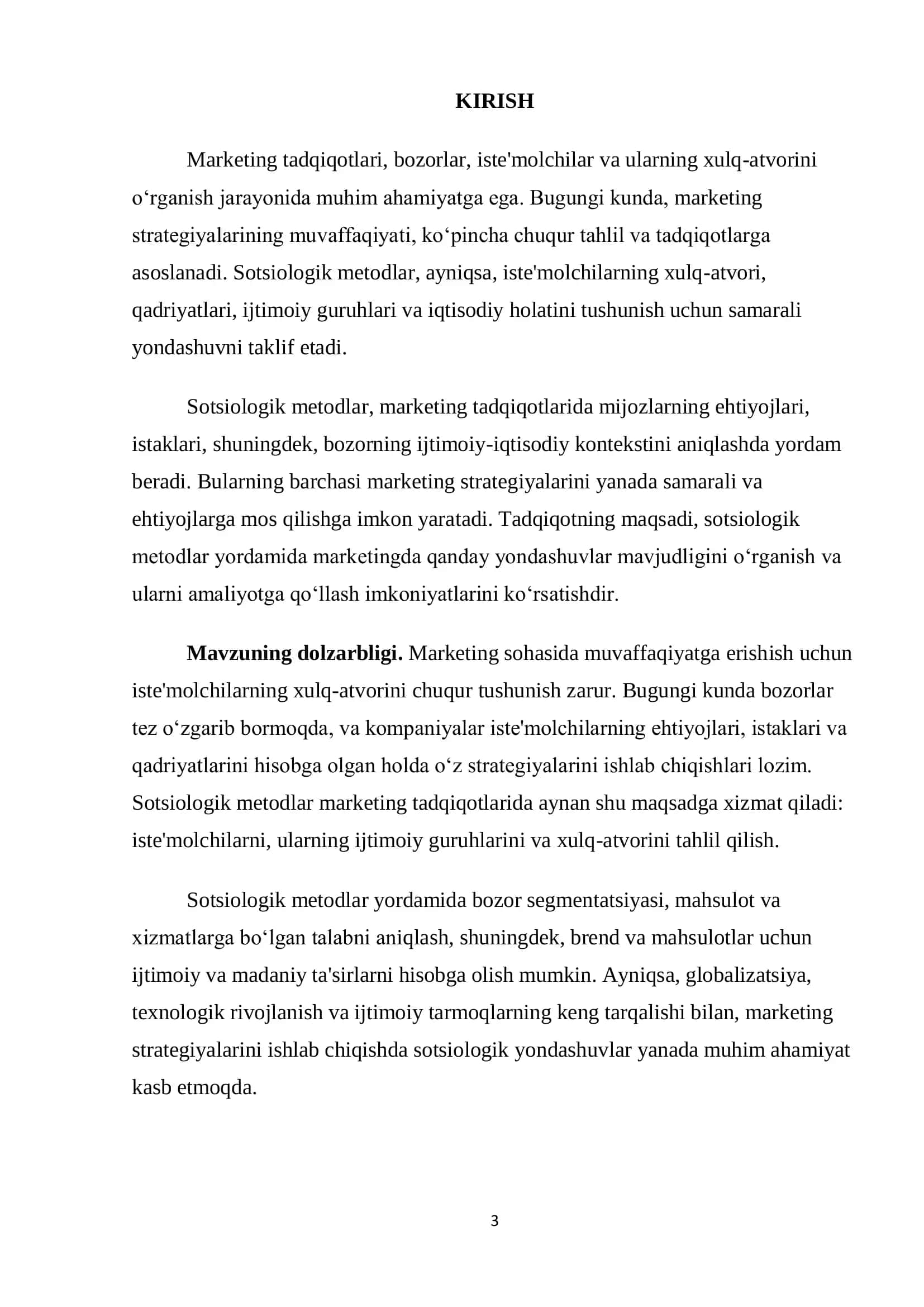 Marketing tadqiqotlarda sotsiologik metodlar 3