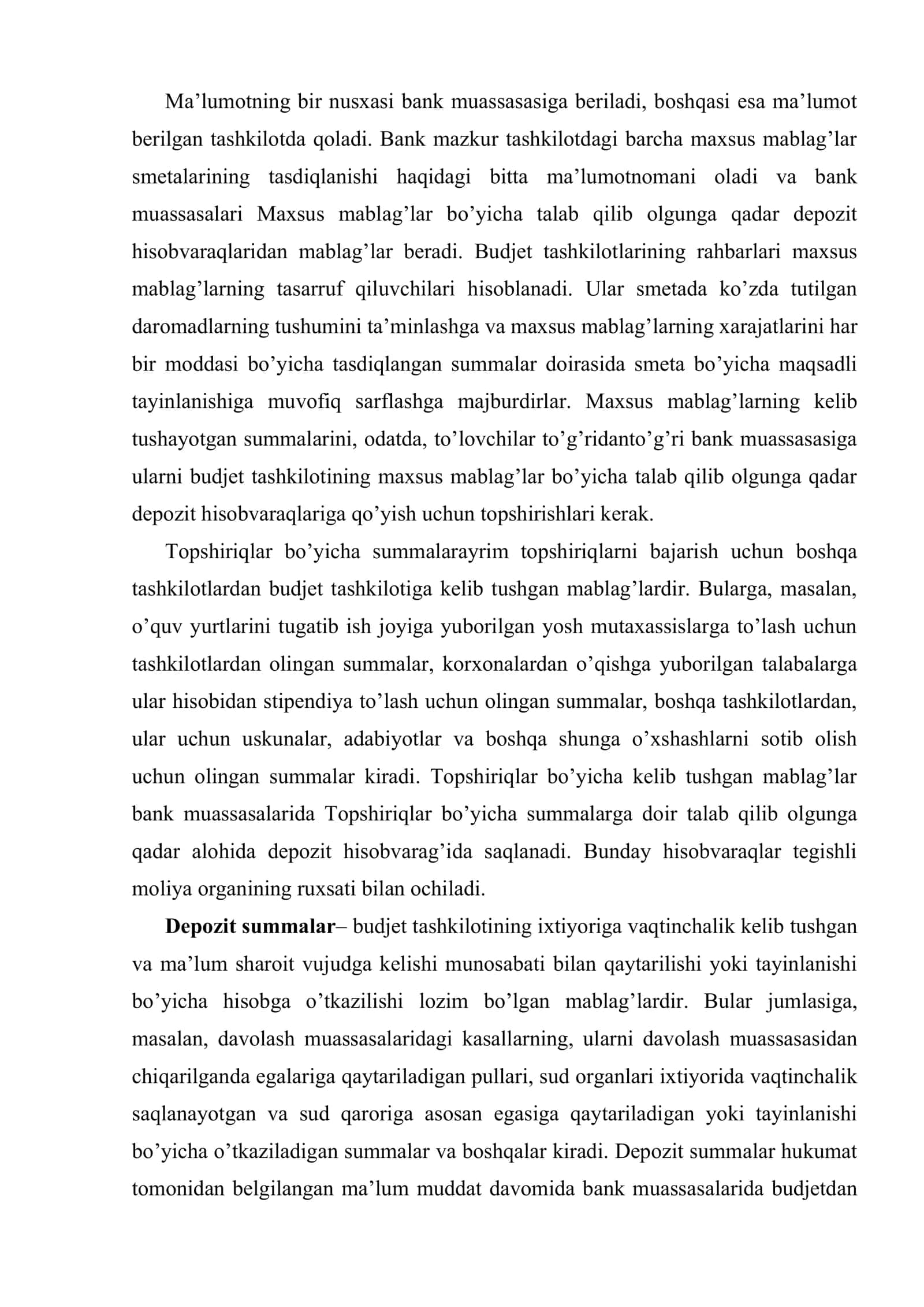 Budjet tashkilotlarini budjetdan tashqari jamg’armalari 3