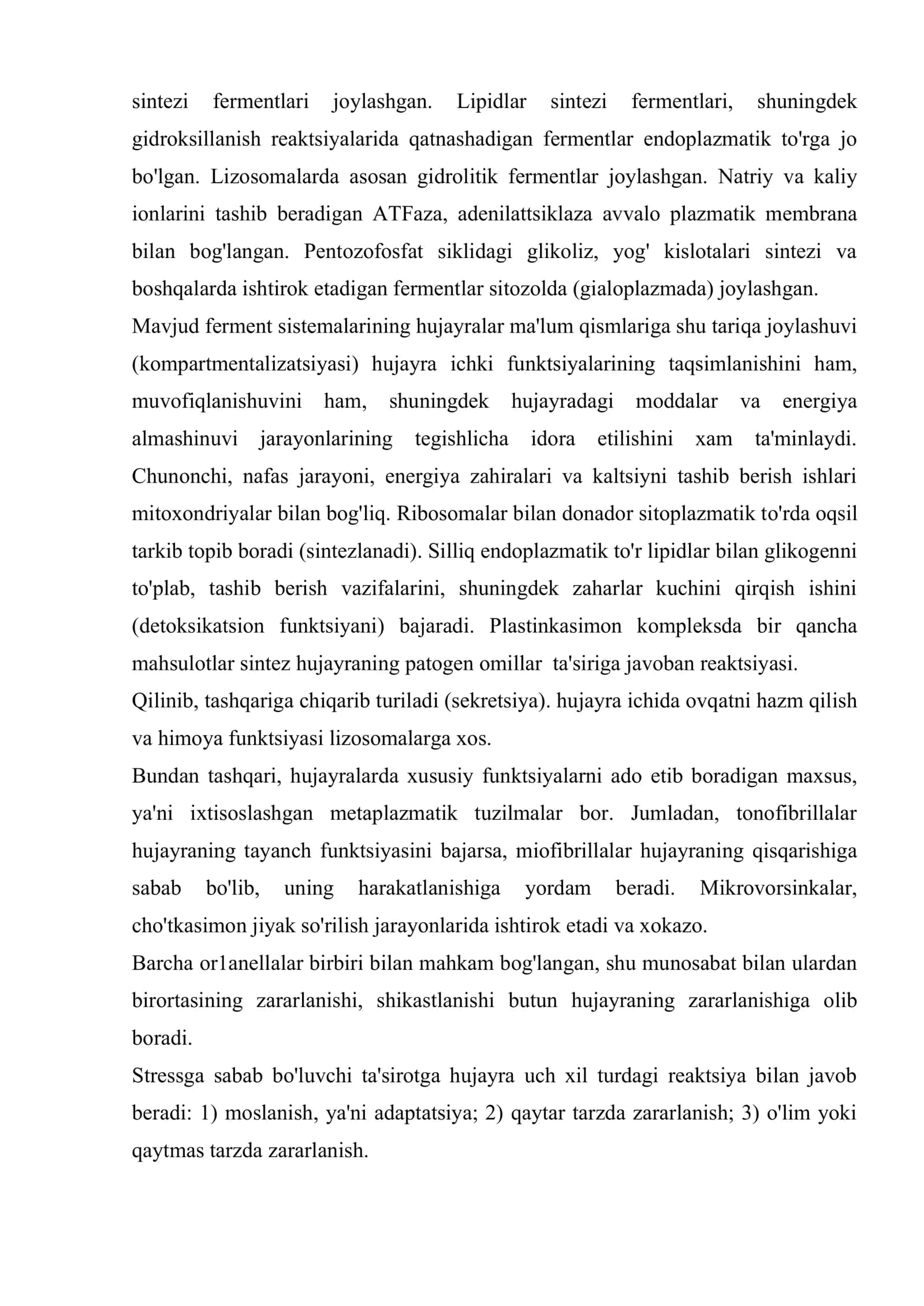 Hujayra altеratsiyasi 3