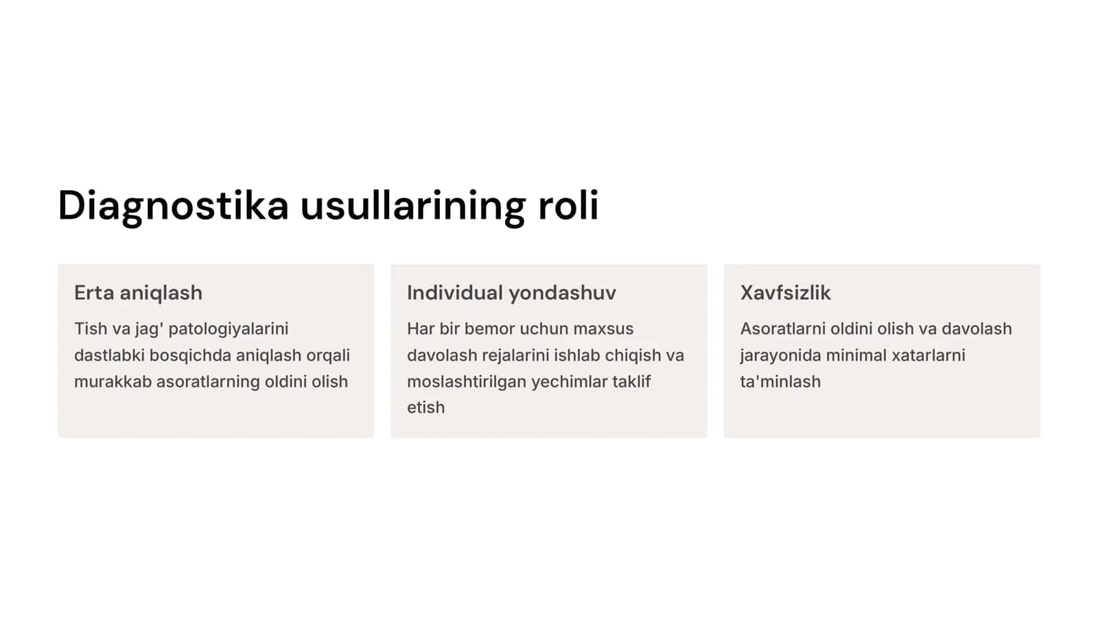 Ortopedik stomatologiyada bemorlarni qo‘shimcha tekshirish usullari. 3