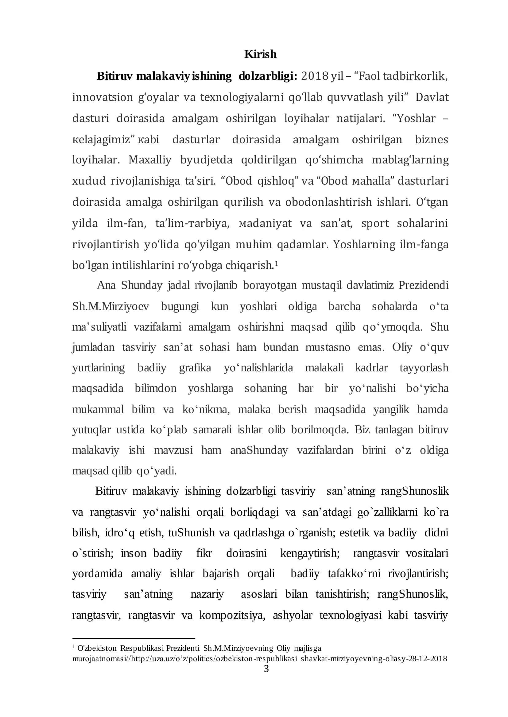 Tasviriy san’at va muhandislik grafikasi 3