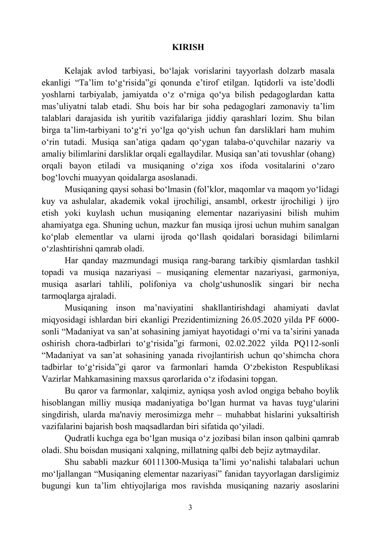 Musiqаning Elementаr Nаzаriyаsi 3