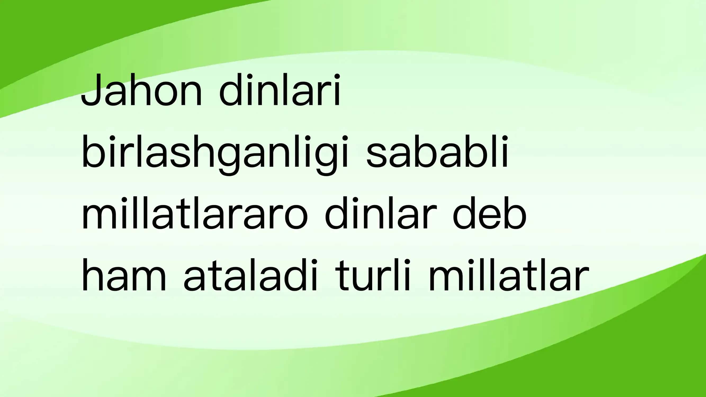 Jahon dinlari 3