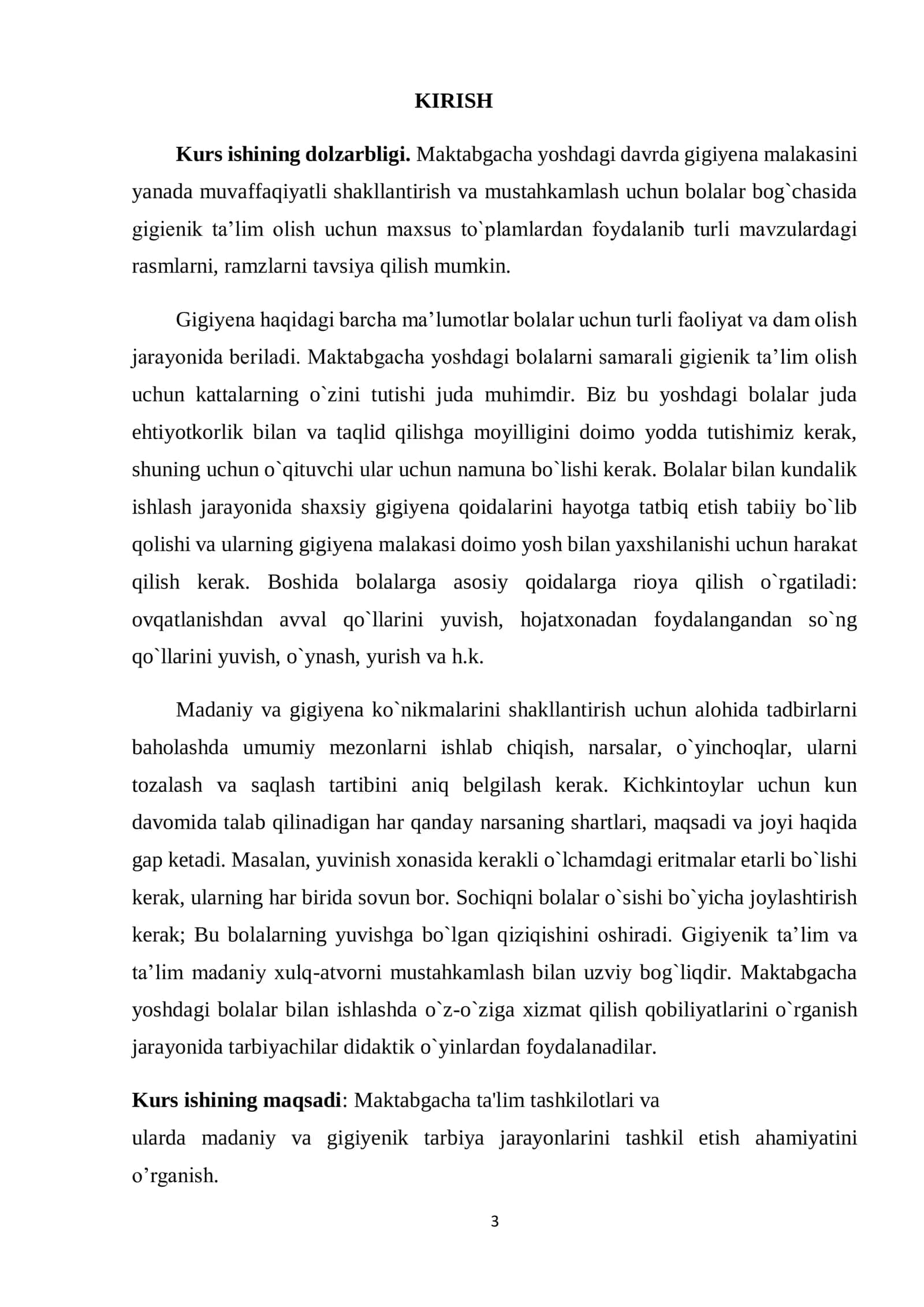 Maktabgacha yoshdagi bolalarga madaniy va gigienik tarbiya berish yo’llari 3