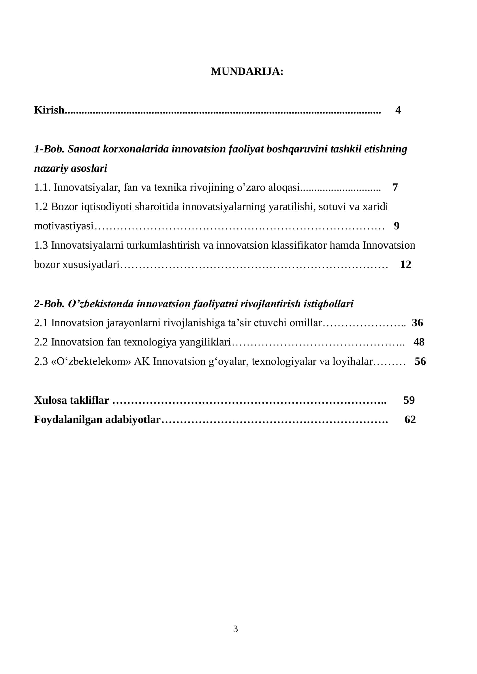 Servisda innovatsion faoliyat 3