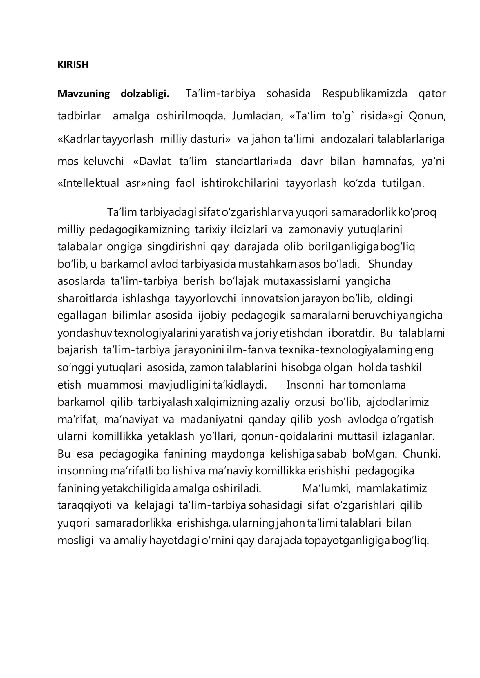 Ma'naviyat ishlari bo'ycha direktor o'rinbosarining ish rejasi 3