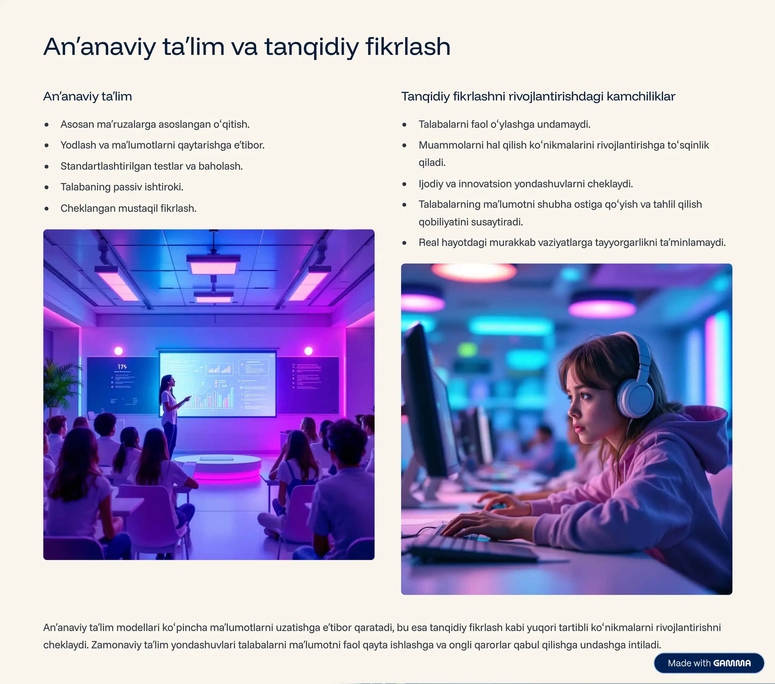 Tanqidiy fikrlashni rivojlantiruvchi ta¾lim texnologiyalari 3
