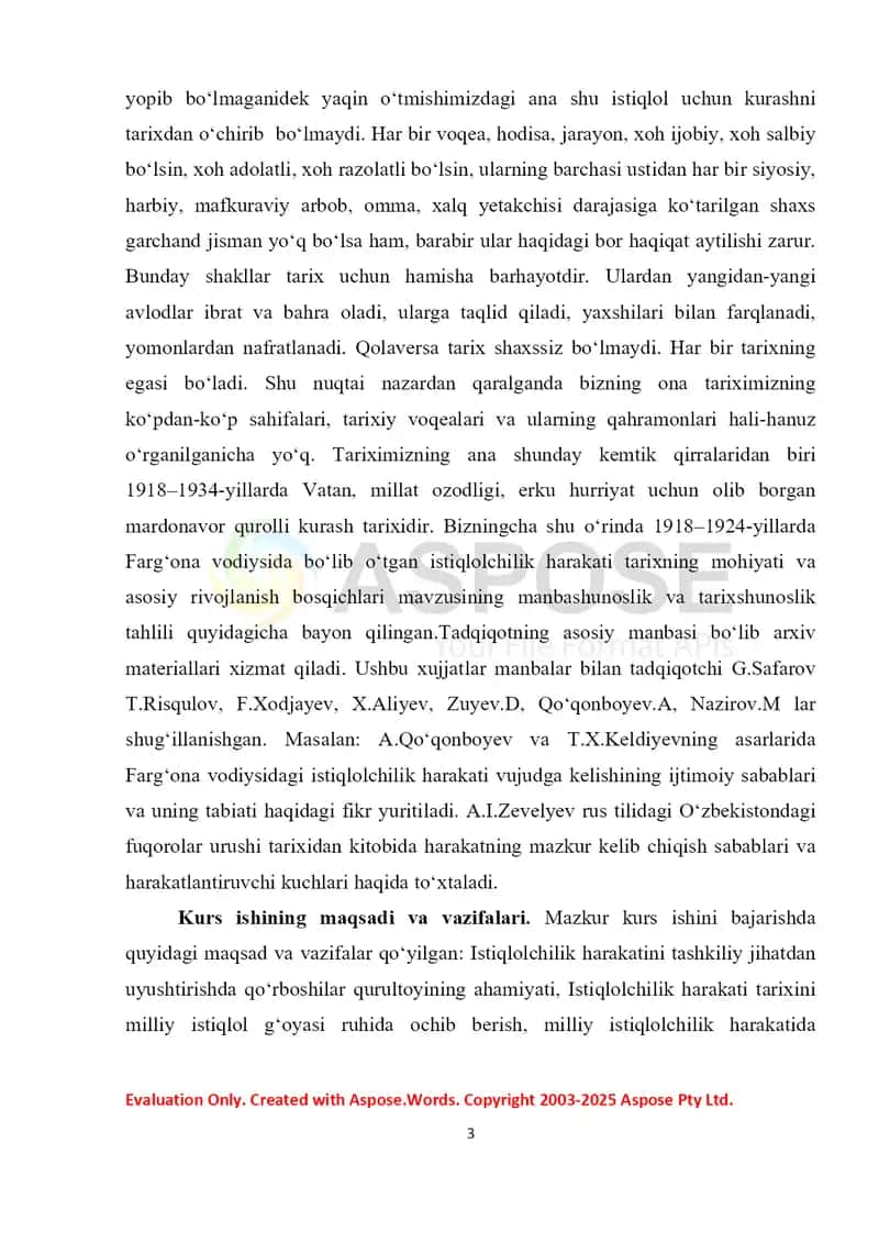 Milliy istiqlolchilik harakati tarixida Madaminbekning o’rni 3