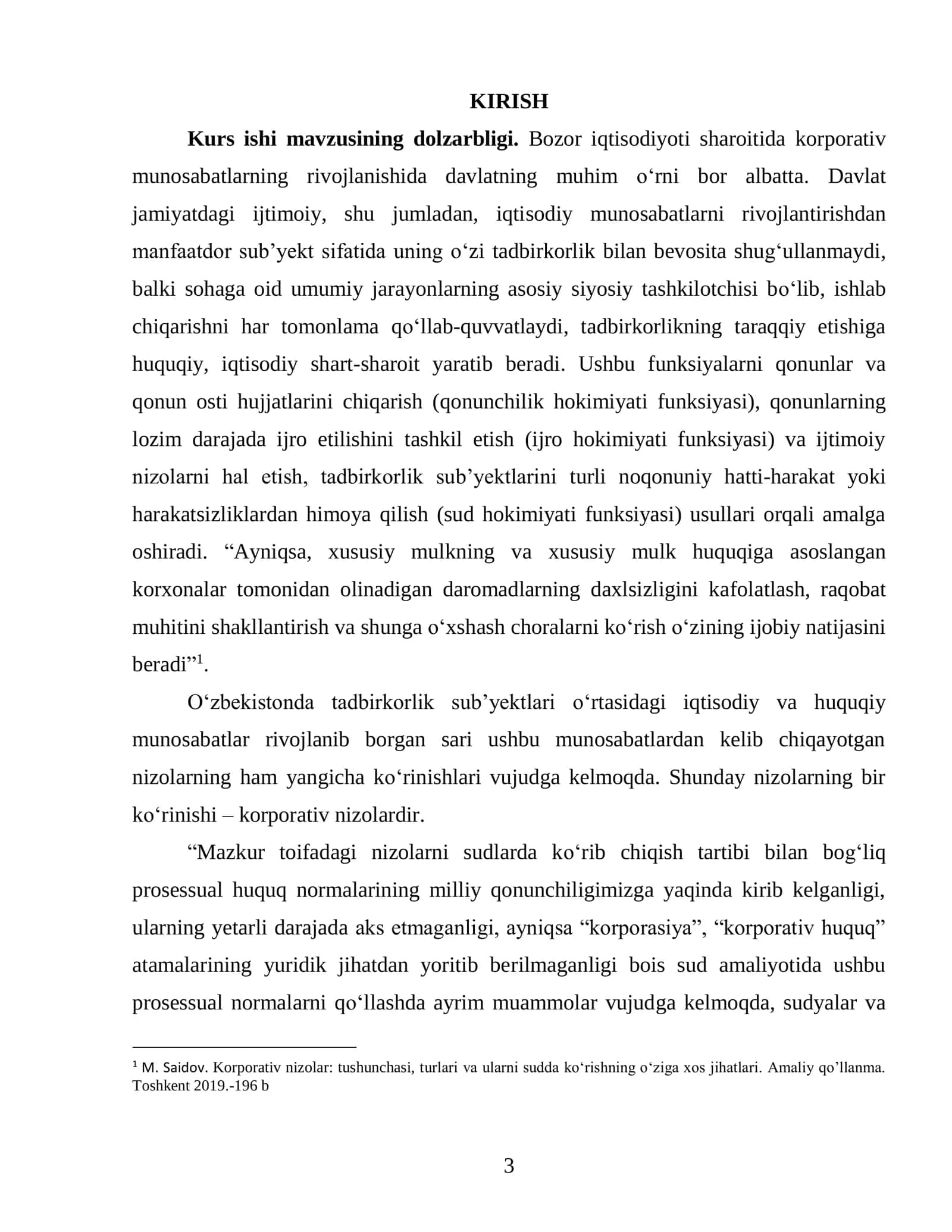 KORPORATIV NIZOLAR VA ULARNING OLDINI OLISH HAMDA BARTARAF ETISH YO‘NALISHLARI 3