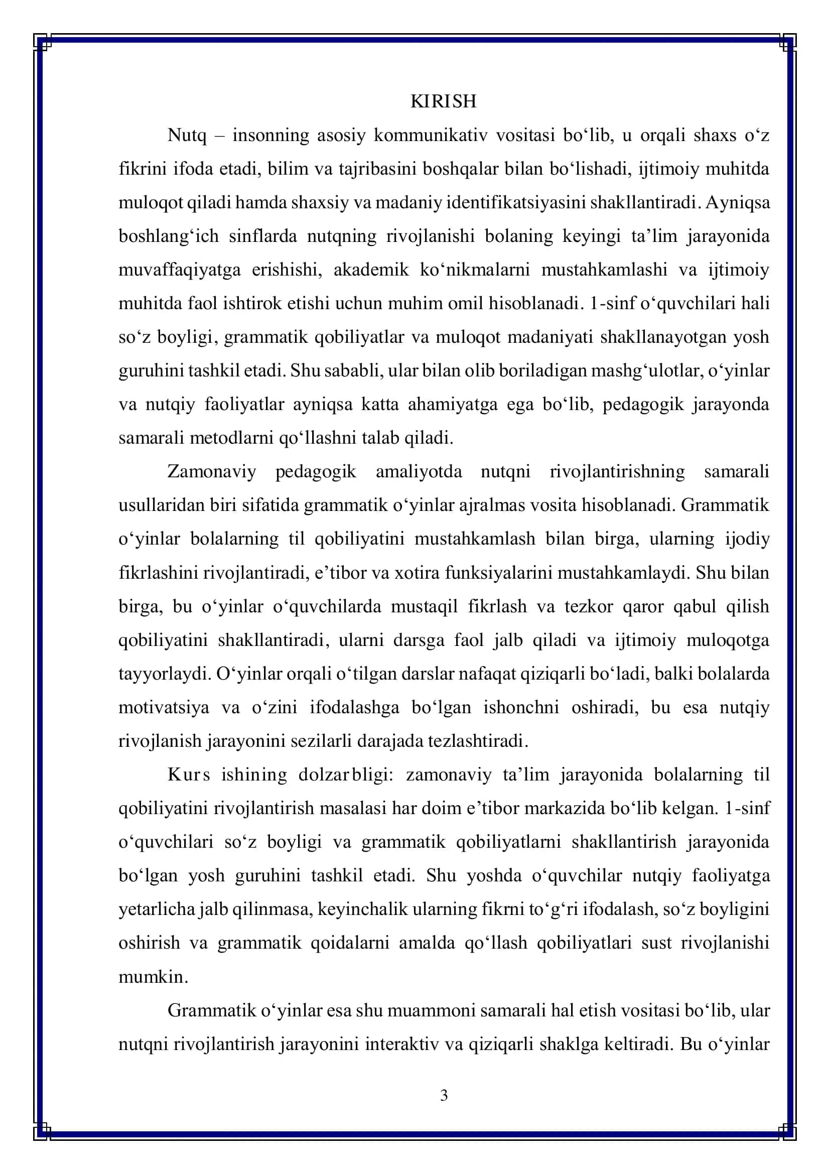 1-sinflarda o‘quvchilarning nutqini o‘stirishda grammatik o‘yinlardan foydalanish usullari 3