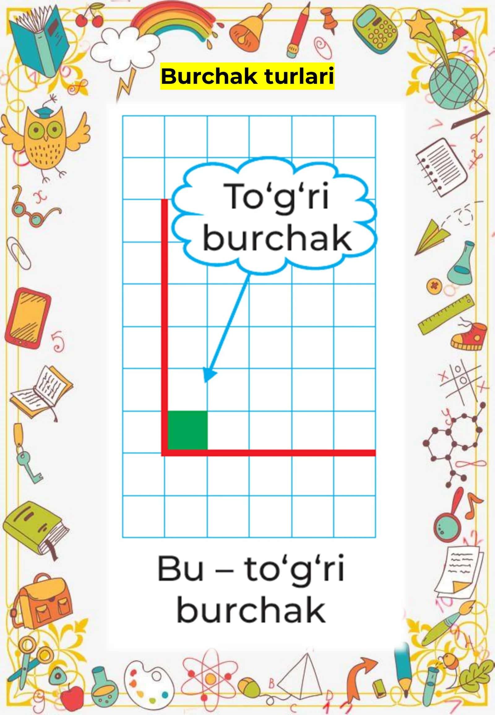 1-sinf Matematika fanidan 1-2-chorak ko'rgazmalar 3