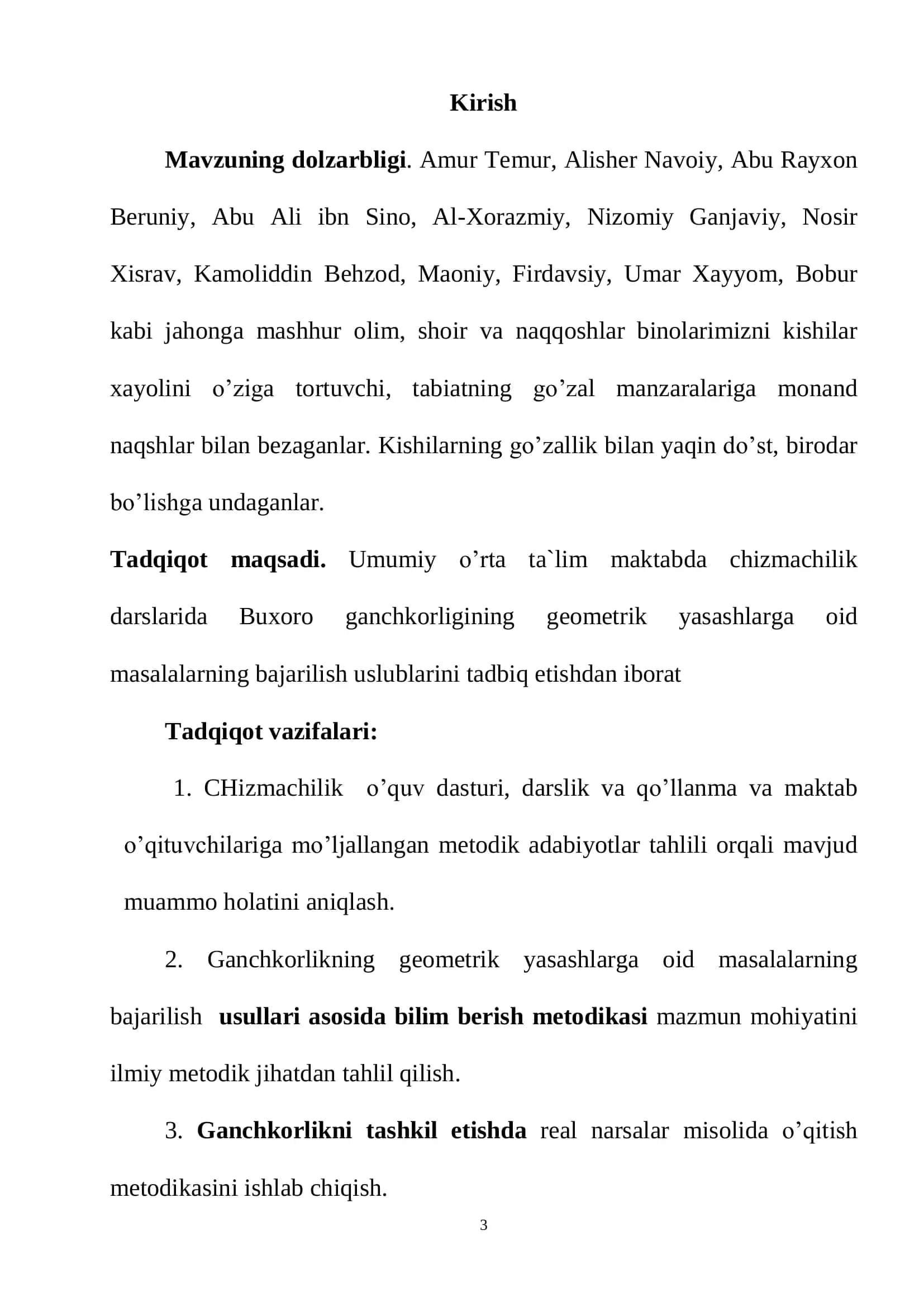 Buxoro ganchkorligining geometrik yasashlarga oid masalalarning bajarilish uslubiyoti 3