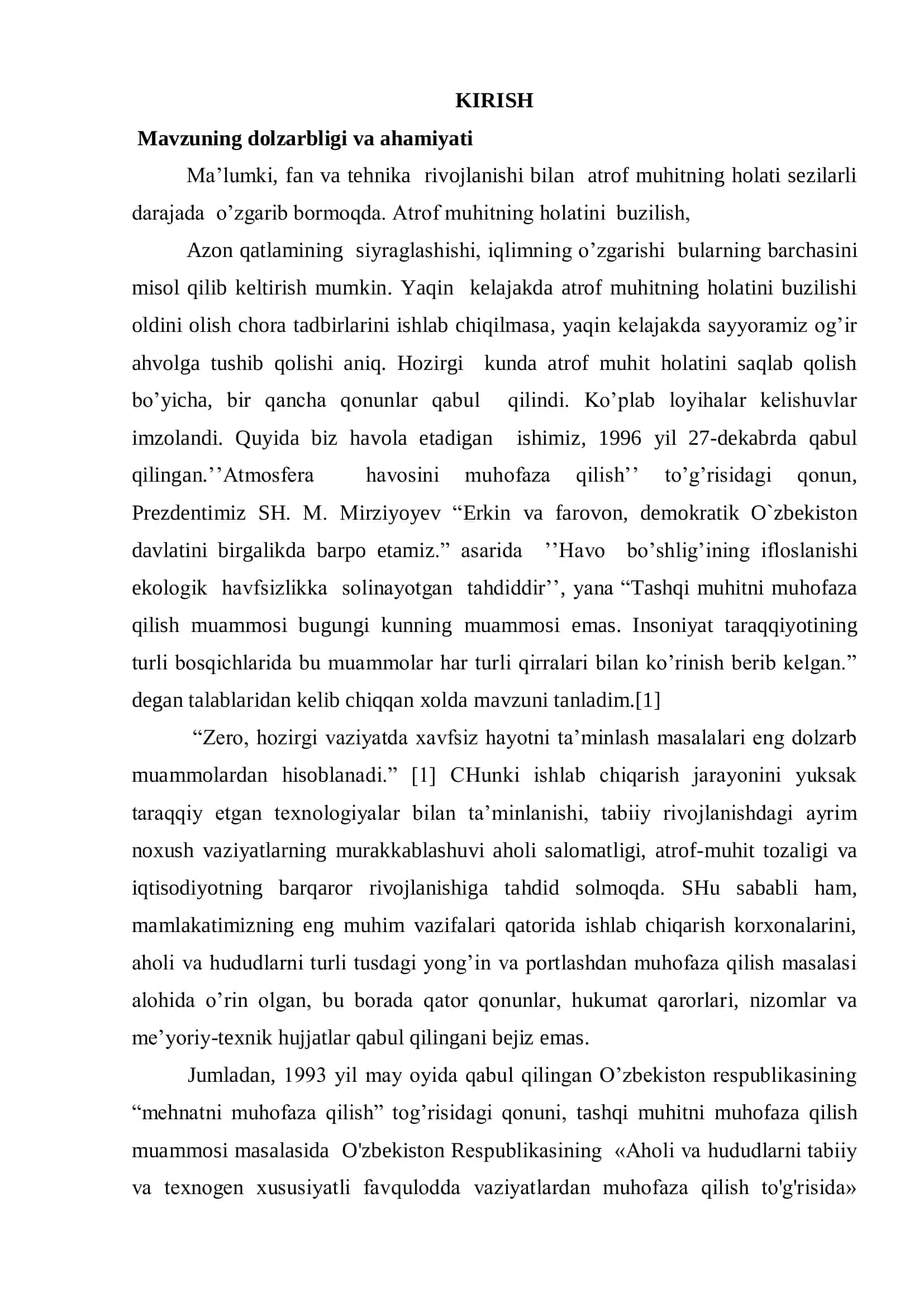 Yog` ishlab chiqarish korxonalariga qo`yiladigan sanitariya va gigiyena talablarini nazoratini amalga oshirish usullari BITIRUV MALAKAVIY ISHI 3