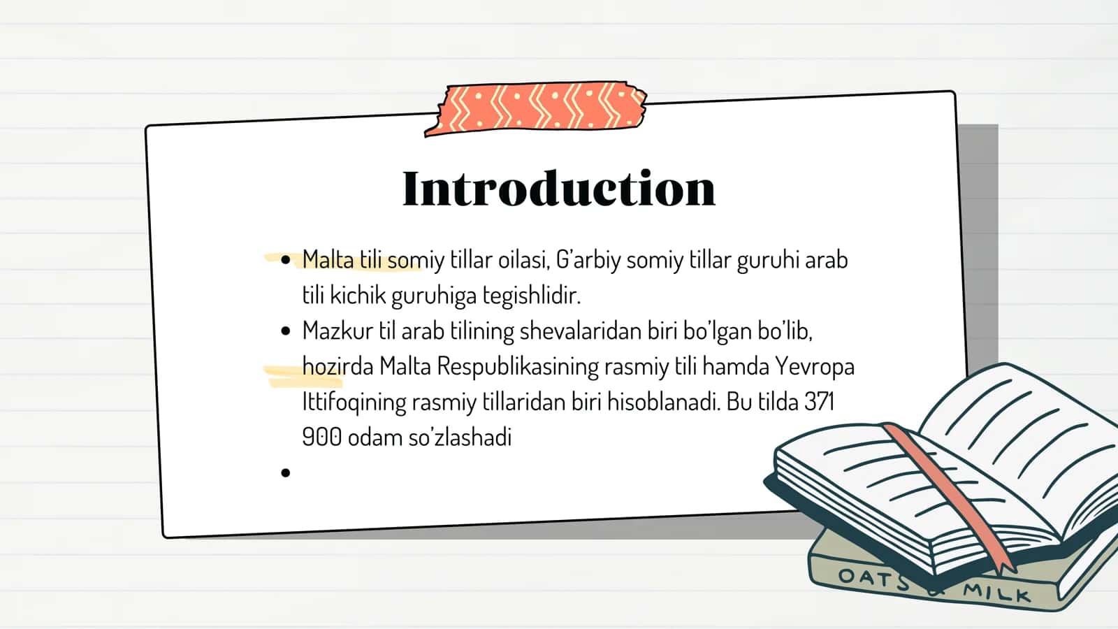 PPT Arab tili Maltadagi ikki tillik 3