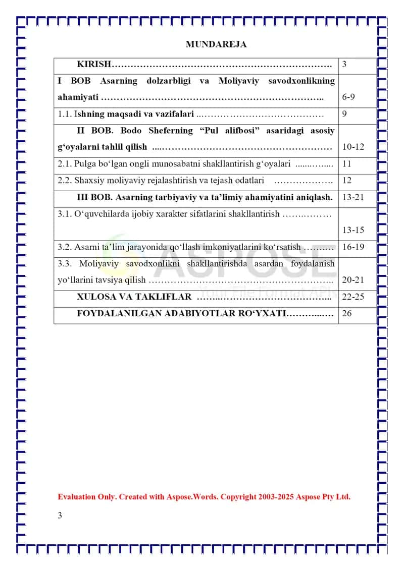 Pul alifbosi asari 3