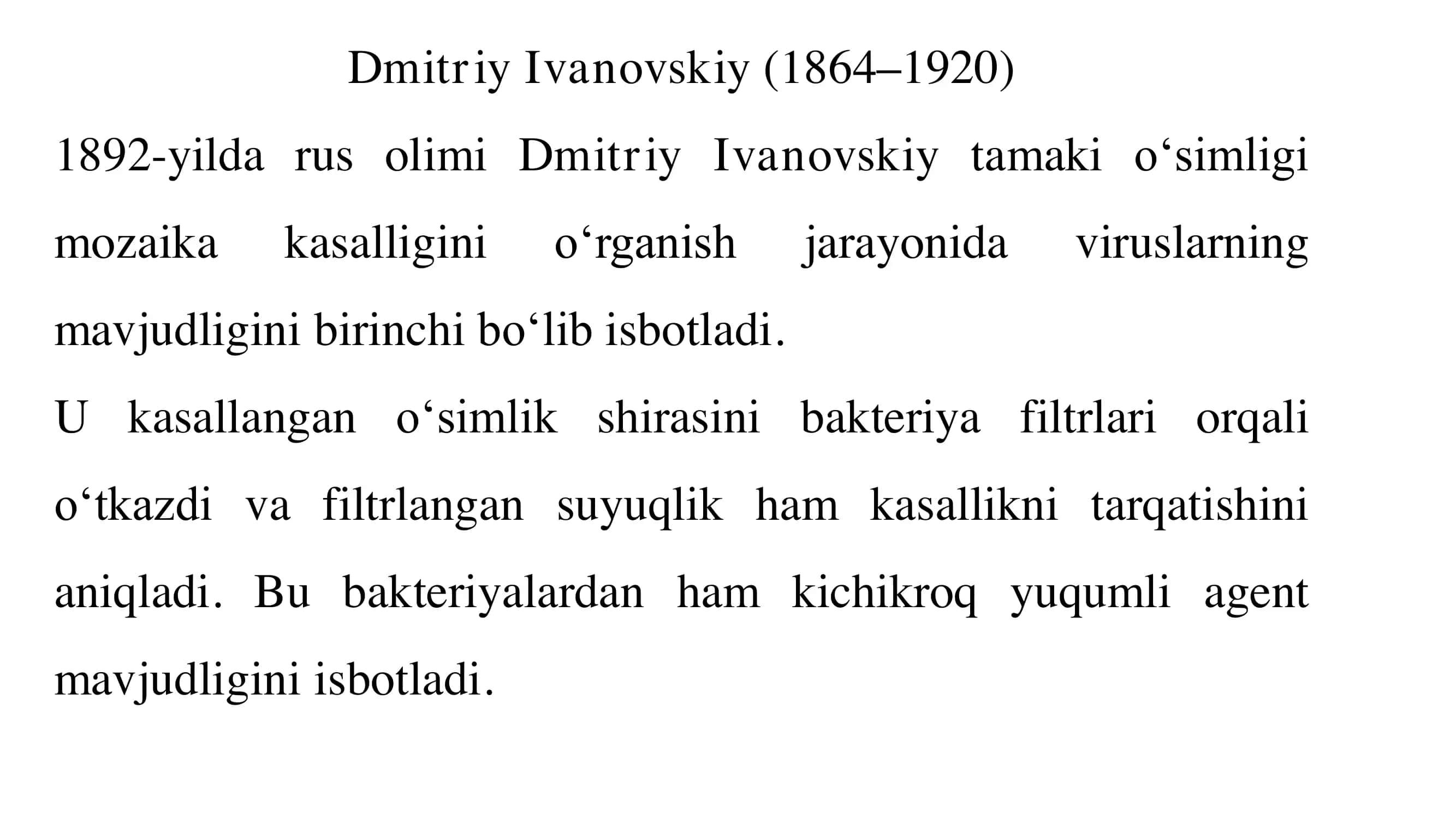 Viruslar bakteriyalar va zamburug`lar 3