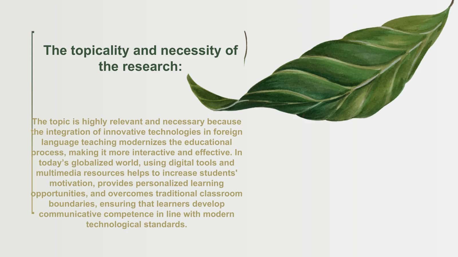 The Significance of Innovative Technologies in Foreign Language Teaching 3