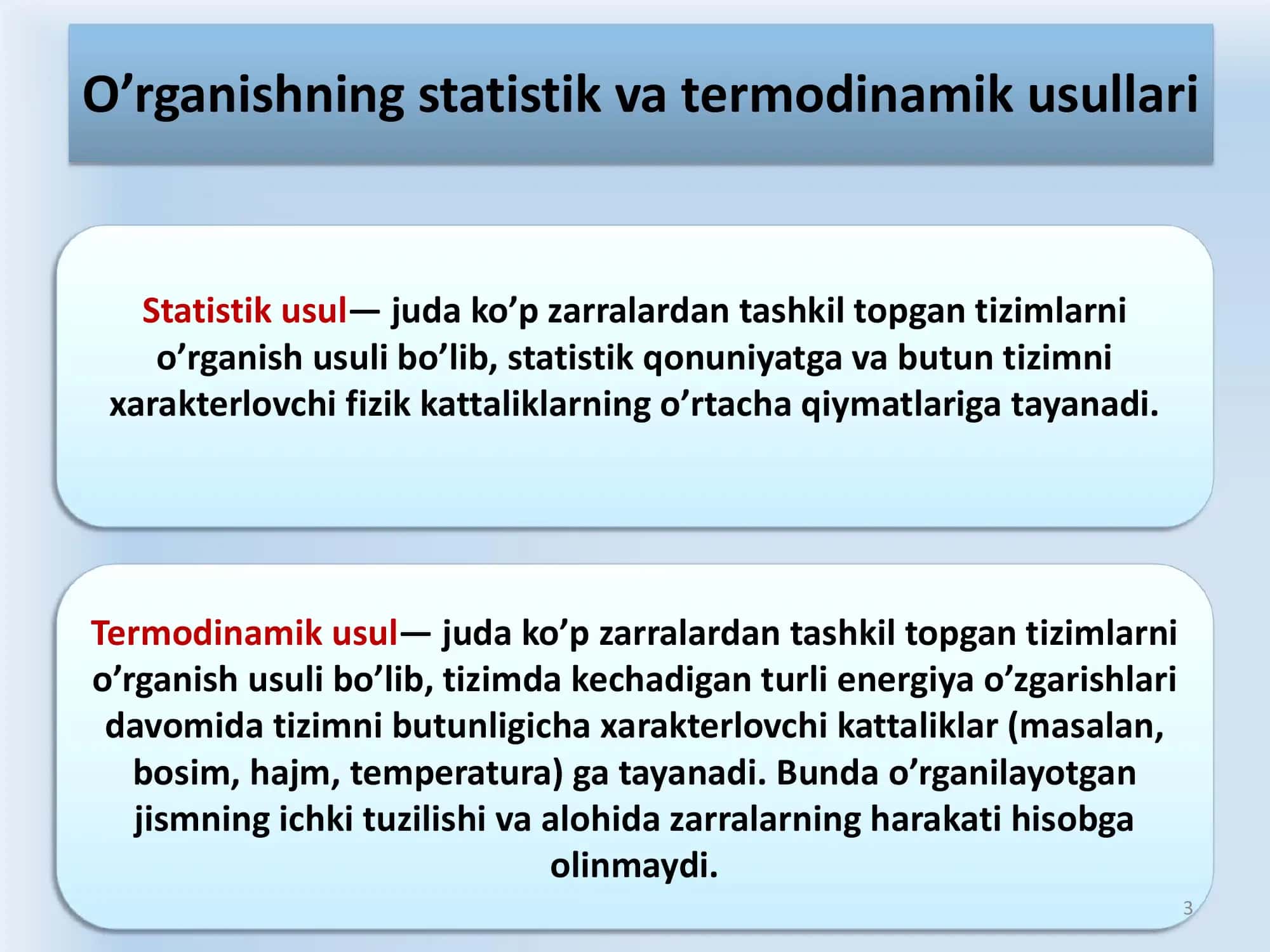 Termodinamik tizim 3
