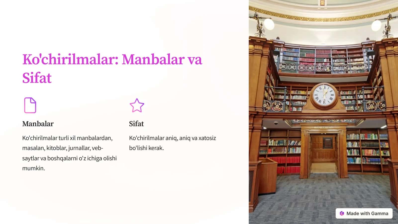 Mundarijalar: Maqsad va Foydalanish 3