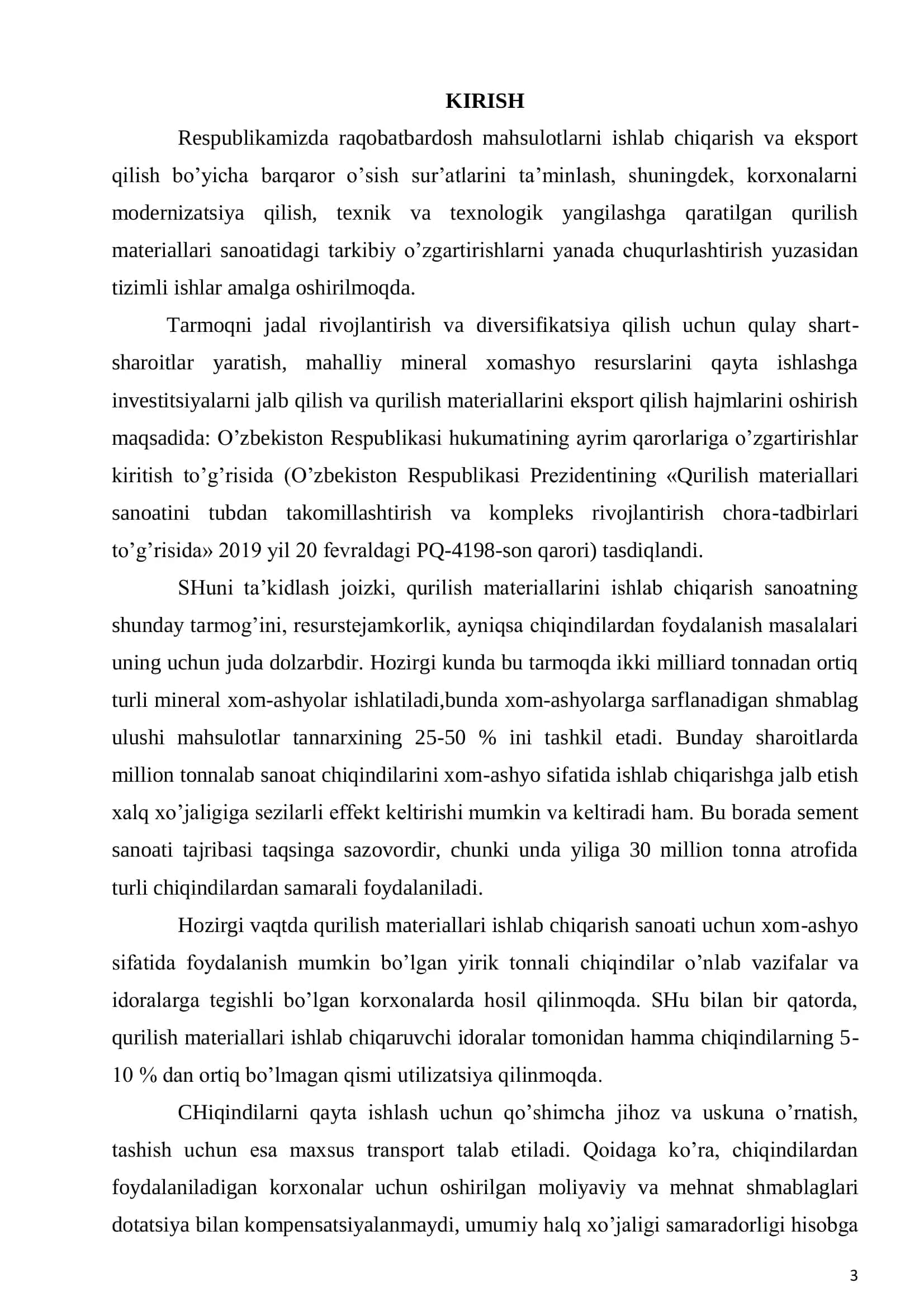 Metallurgiya sanoati chiqindilari asosida ishlab chiqarilgan temir-beton buyumlarning samaradorligini baholash 3