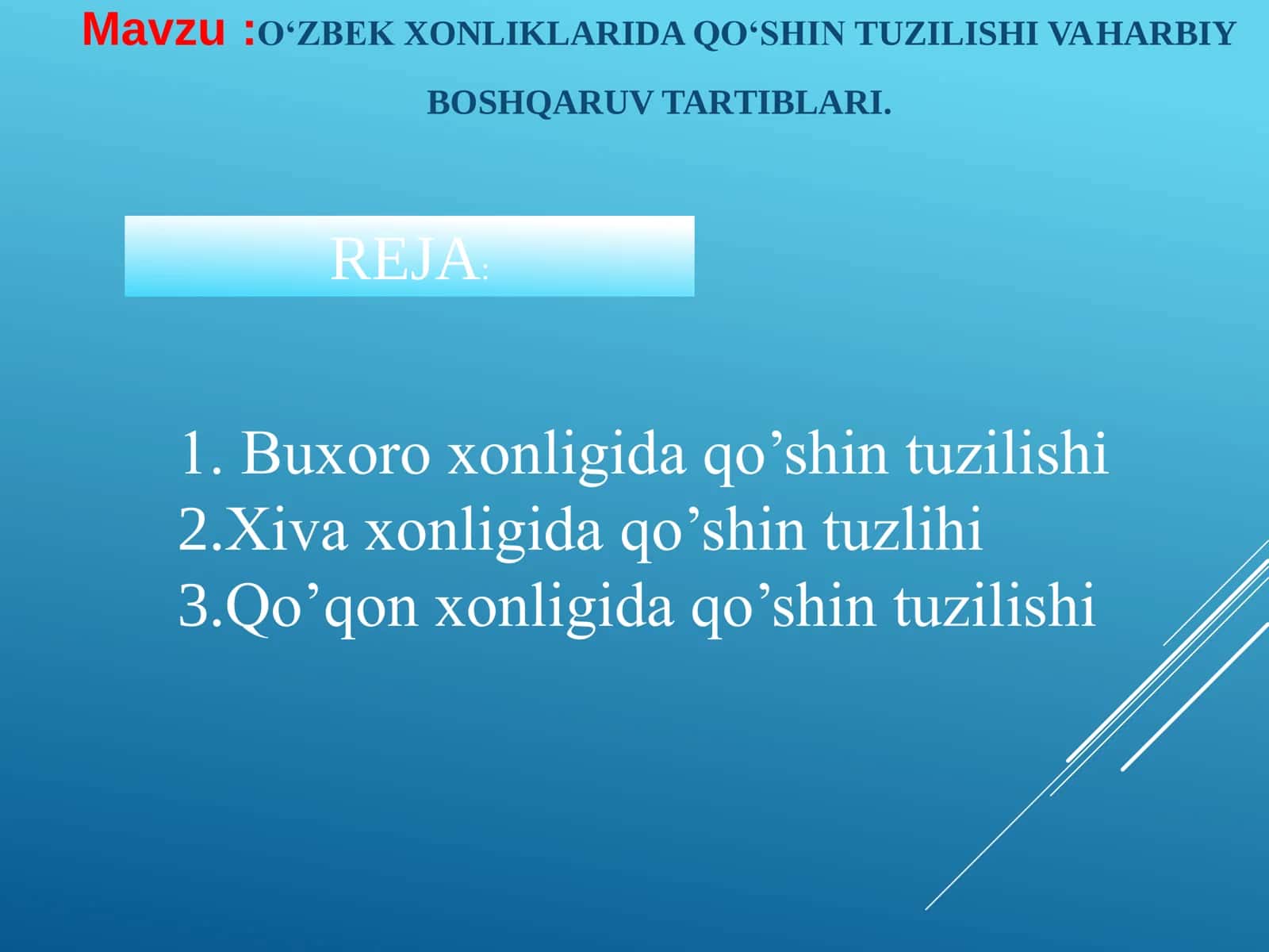 O‘ZBEK XONLIKLARIDA QO‘SHIN TUZILISHI VA HARBIY BOSHQARUV TARTIBLARI 3