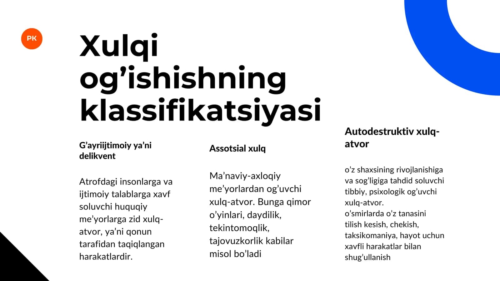 Xulq-atvor psixologiyasi 3
