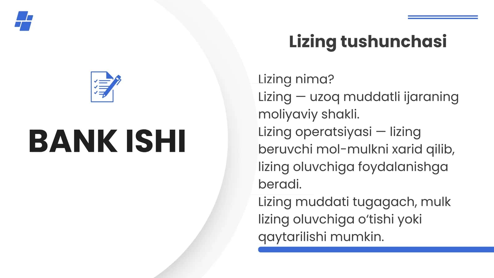 Tijorat banklarining lizing operatsiyalarining iqtisodiy ahamiyati 3