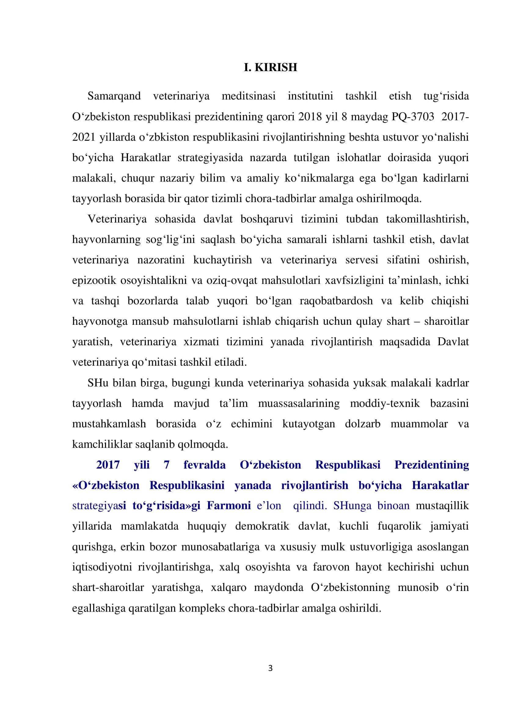 TOVUQLARNING FIZIOLOGIK HOLATLARIGA A VA D3 VITAMINLARNING TA’SIRI 3