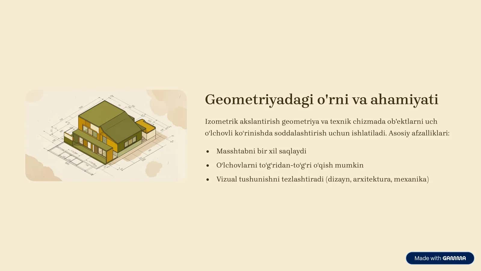Izometrik Akslantirishlar 3