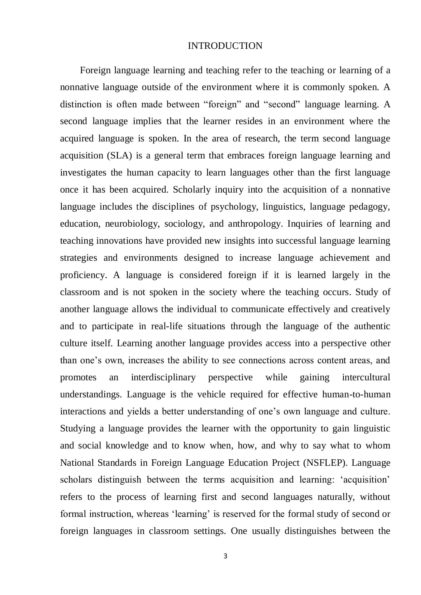 New language learning perspectives in teaching foreign languages to young learners 3