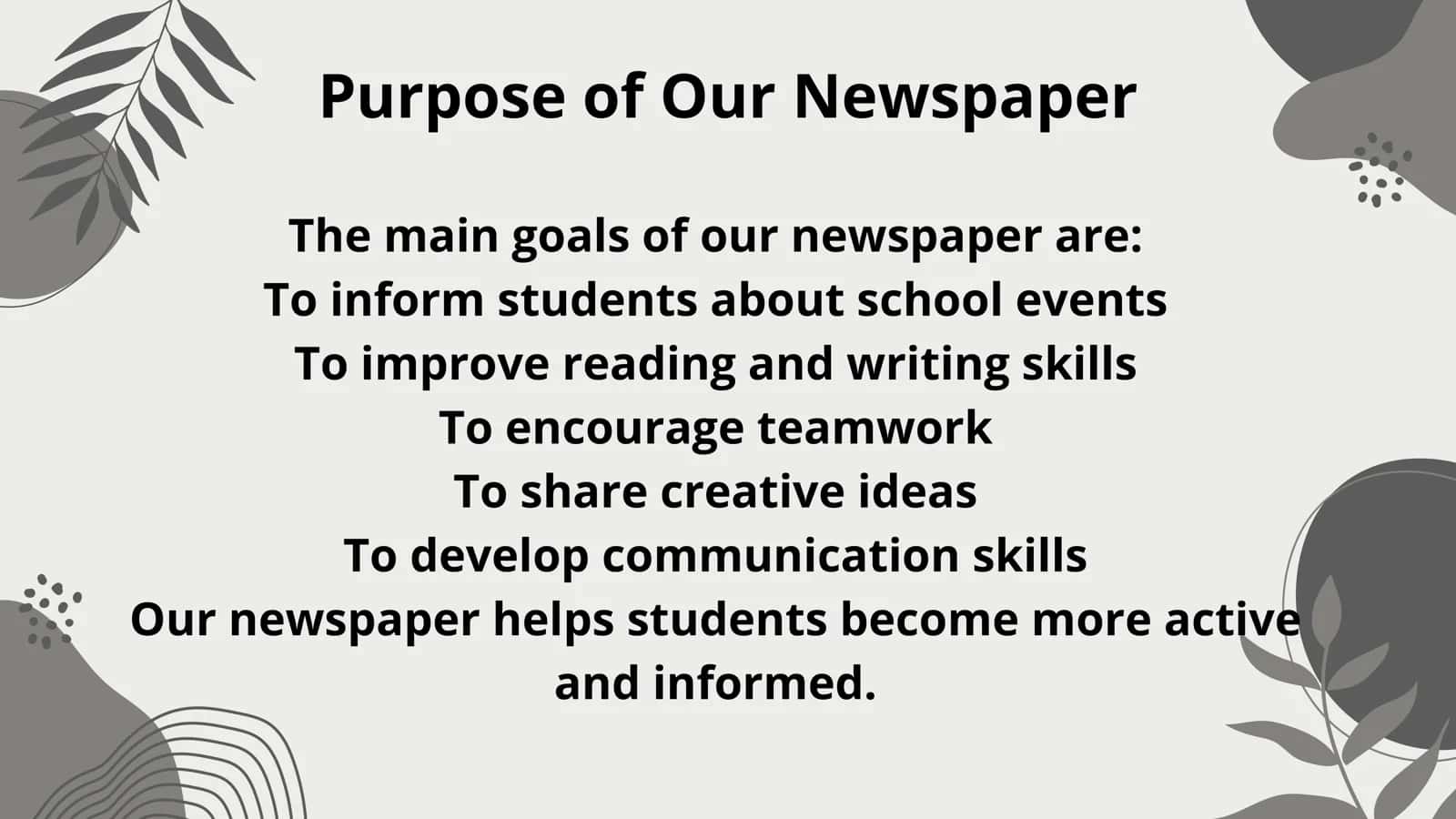 Our Newspaper 3