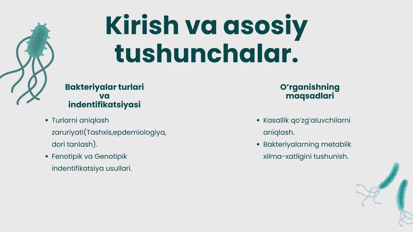Bakteriyalarni fermentativ, biokimyoviy, serologik xususiyatlarini oʻrganish, oziq muhitlar 3