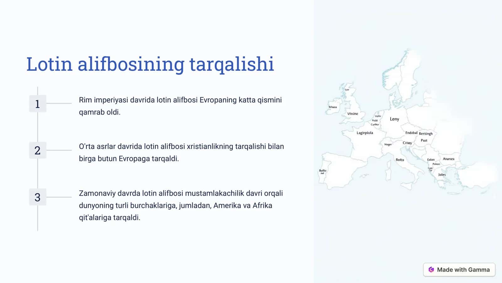 Lotin tili tarixi 3