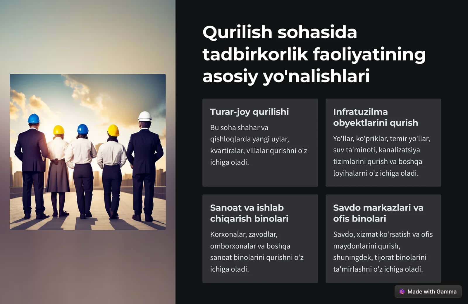 Qurilish Kompleksi Soha 3