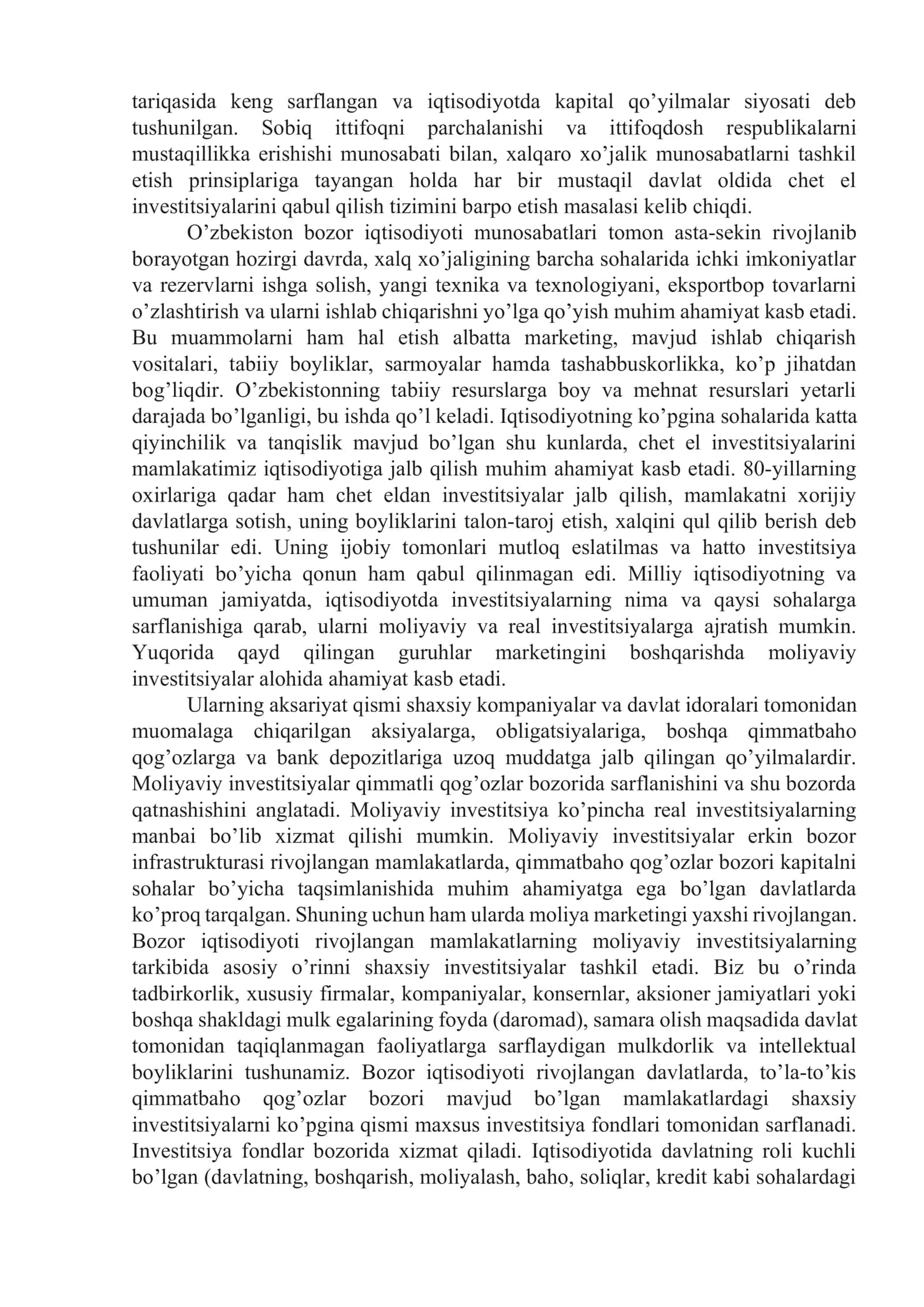 Investitsiyalar marketingi 3