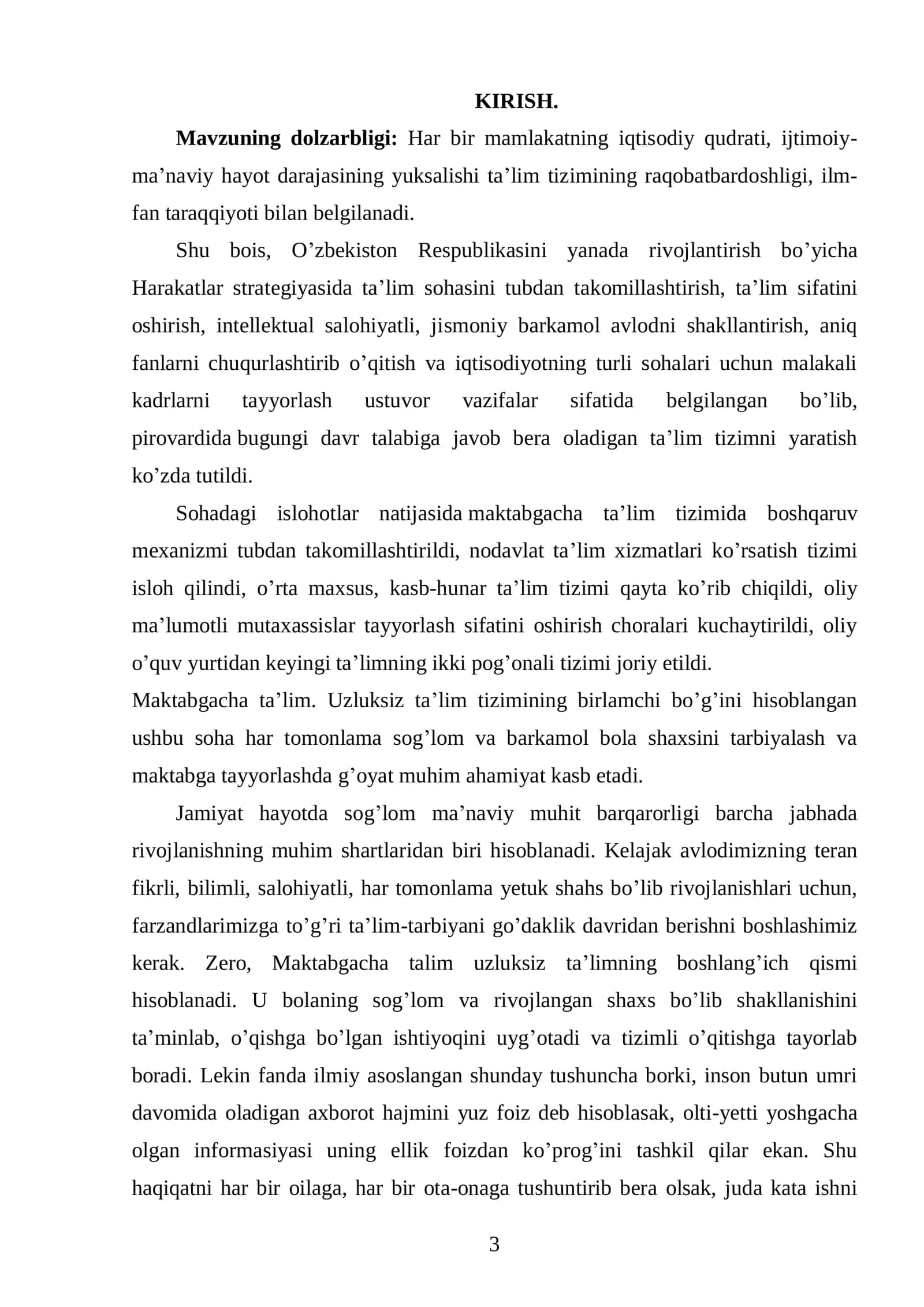 MAKTABGACHA TA’LIMNI BOSHQARISHNING AXBOROT TIZIMI 3