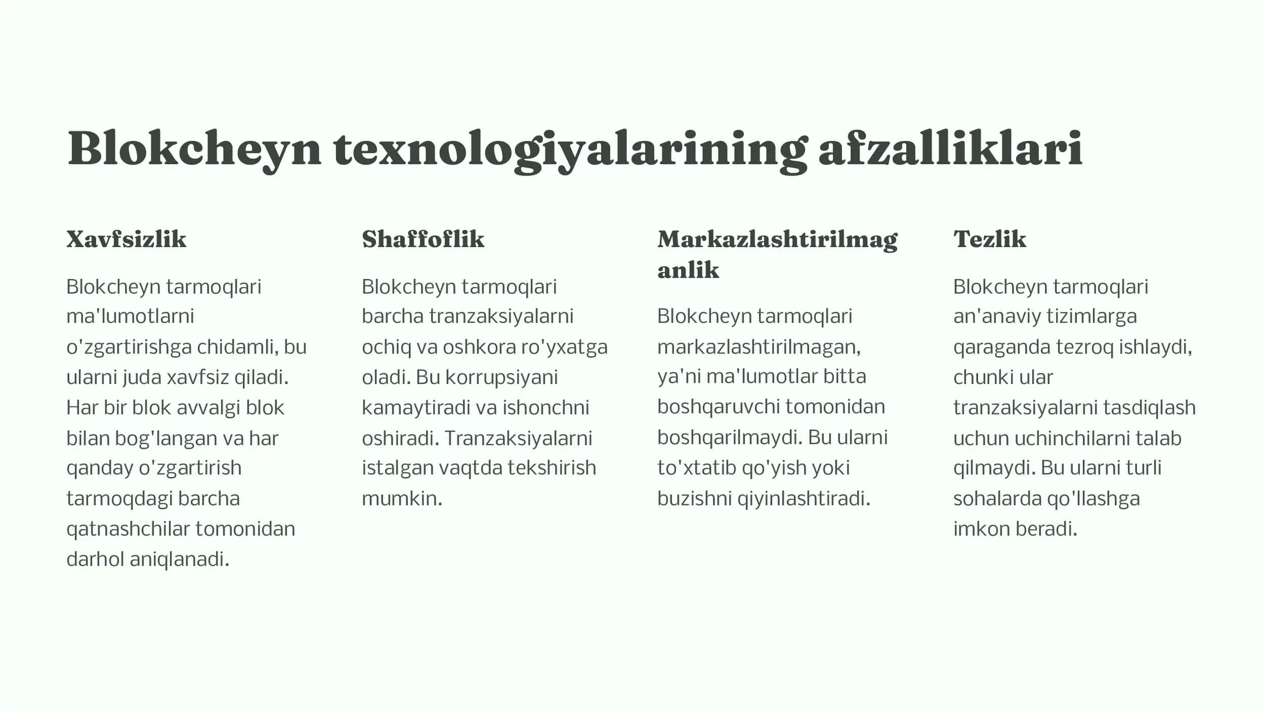 Blokc&ey. Tex.ologiyalari 3