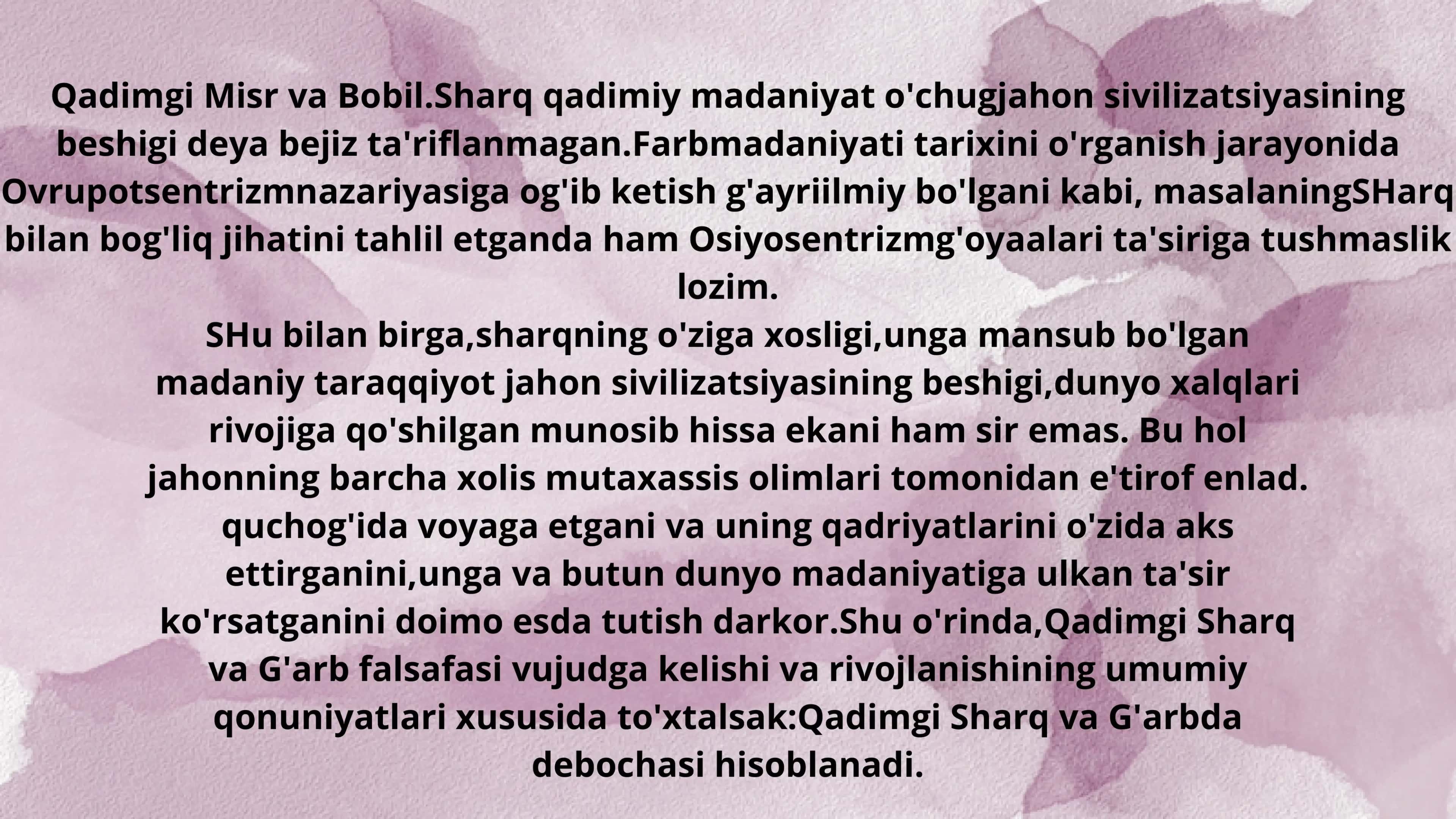 Falsafaning mohiyati 3