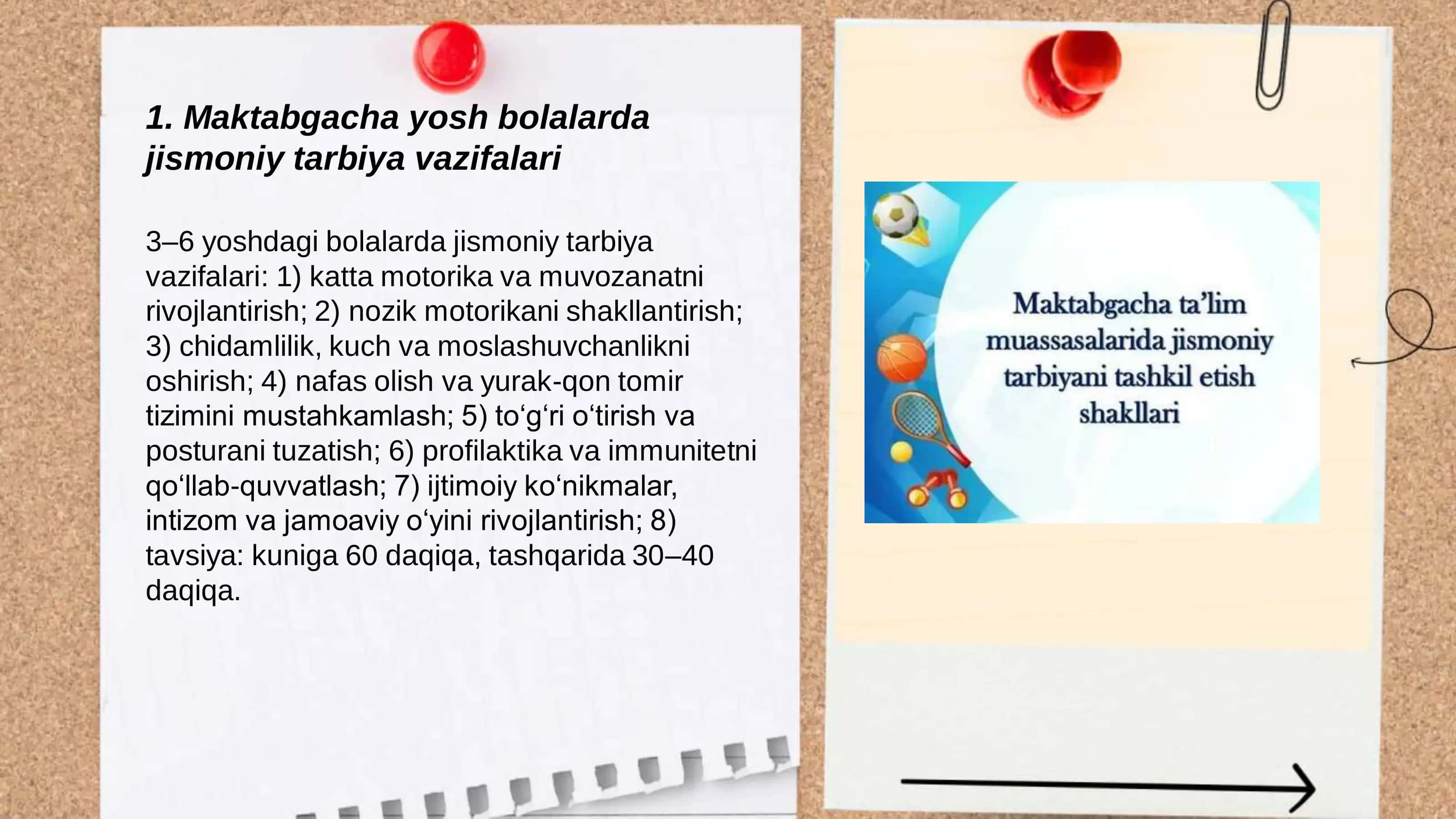 Maktabgacha ta'lim tashkilotlariga jismoniy tarbiya vazifalari va vositalarini tadbiq etish 3