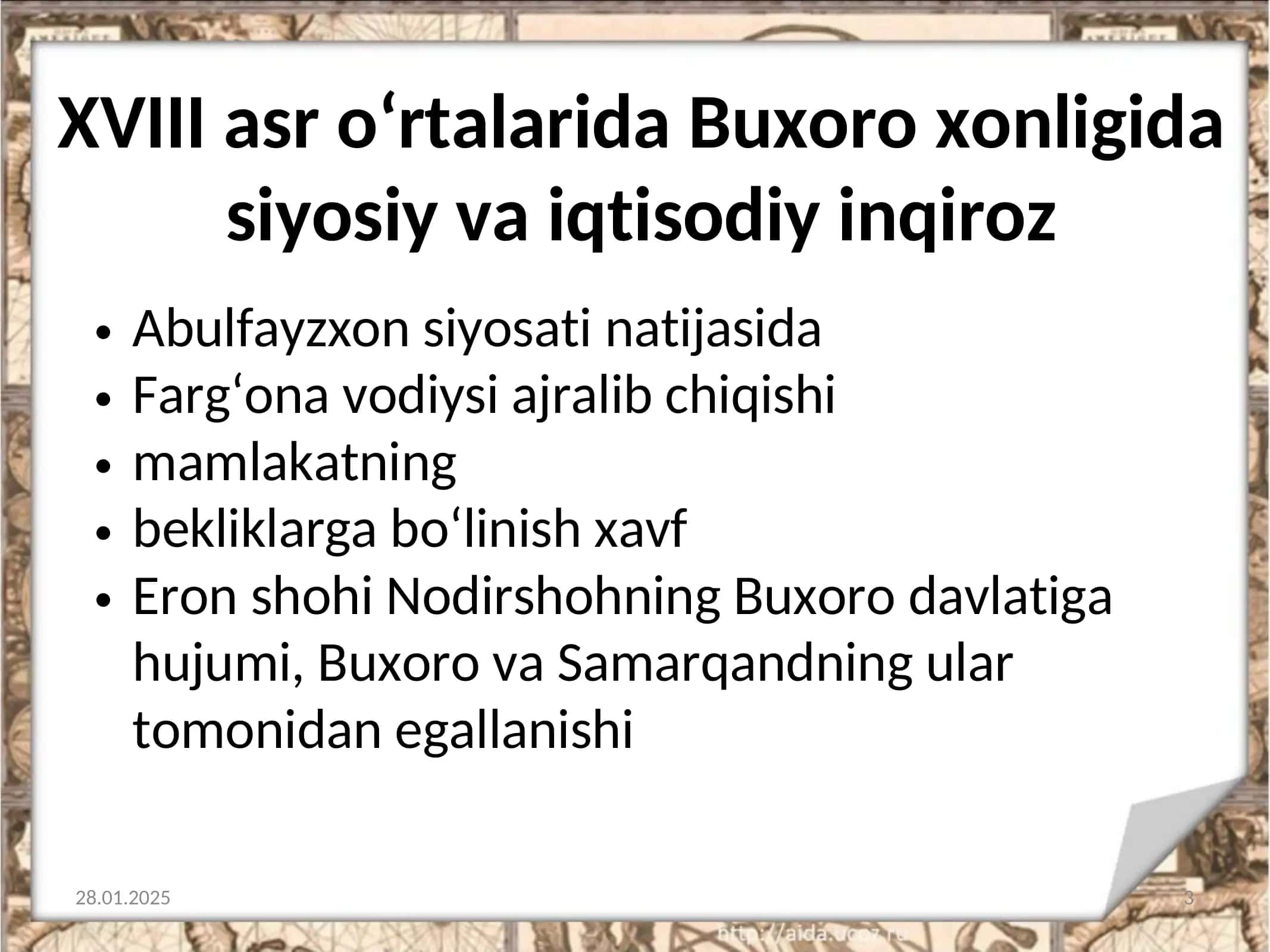 Mang‘itlar Boshqaruv Davri 3