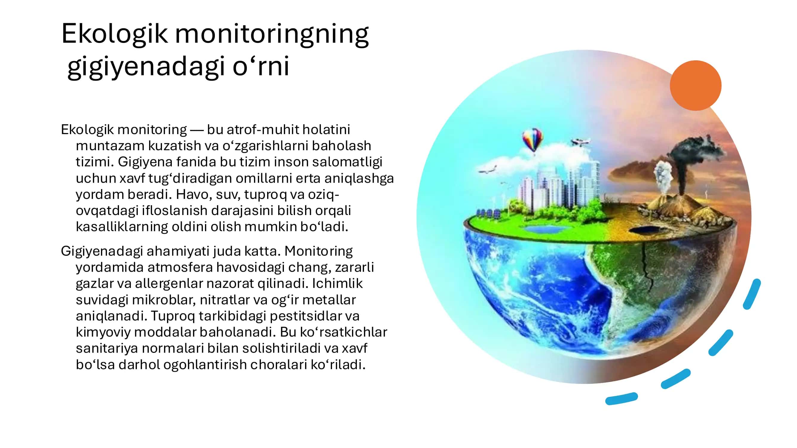 Ekologik va biologik monitoring haqida tushuncha 3