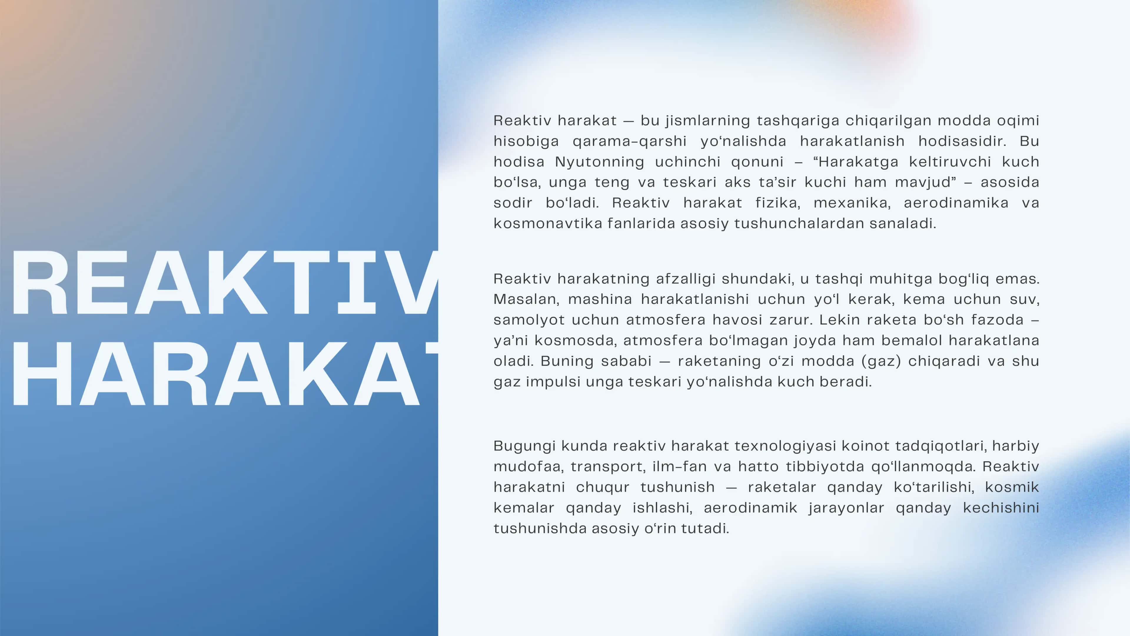 REAKTIV HARAKAT 3