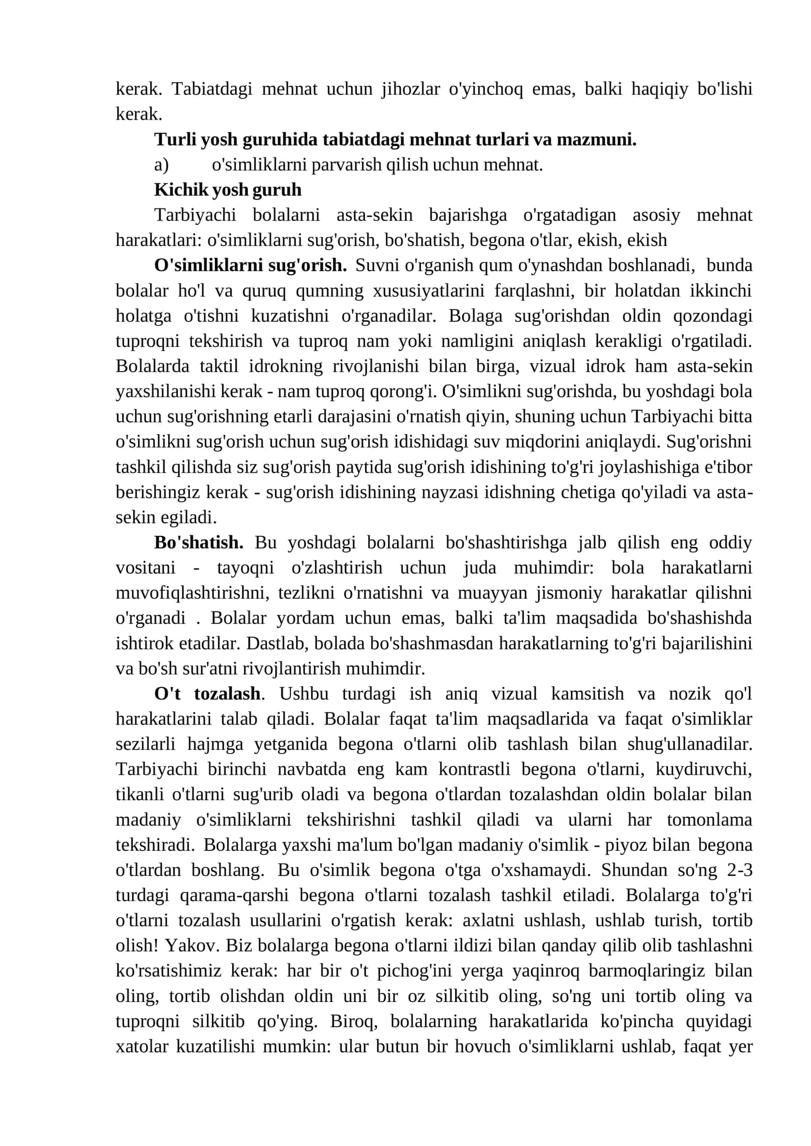 Maktabgacha ta’lim tashkilotlarida bolalar mehnatini tashkil etish va kattalar mehnati bilan tanishtirish 3
