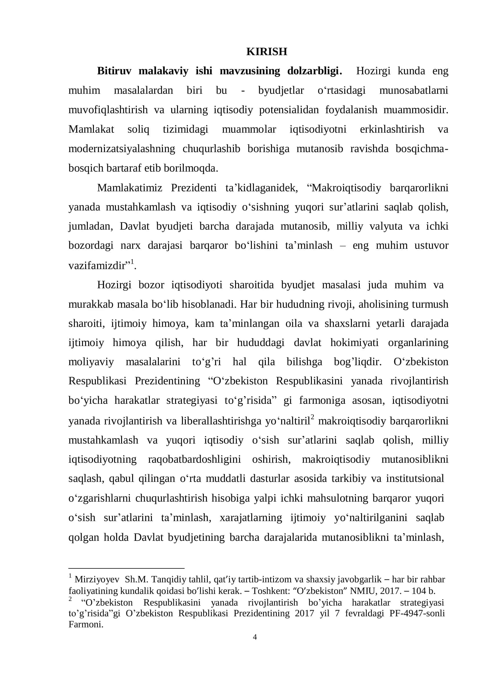 Mahalliy byudjetlar moliyaviy barqarorligini ta’minlash masalalari 3