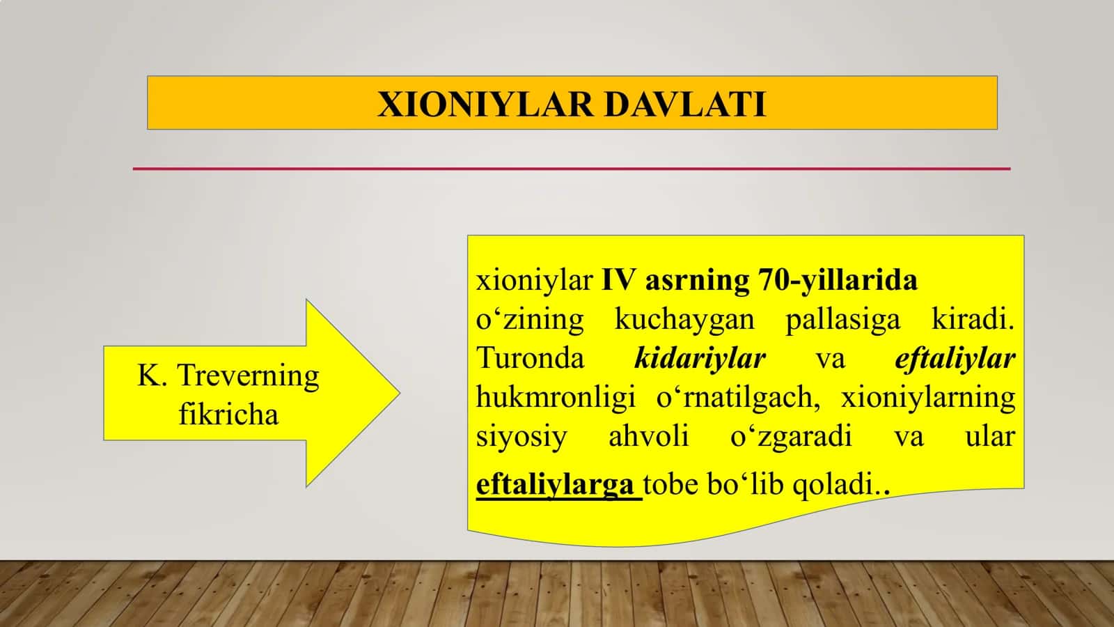 VI-V asrlarda Xioniylar va Kidariylar 3