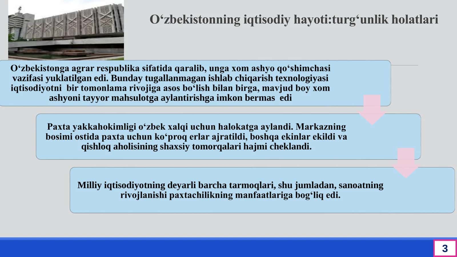 Mustaqillik arafasida O‘zbekistondagi ijtimoiy-siyosiy jarayonlar 3