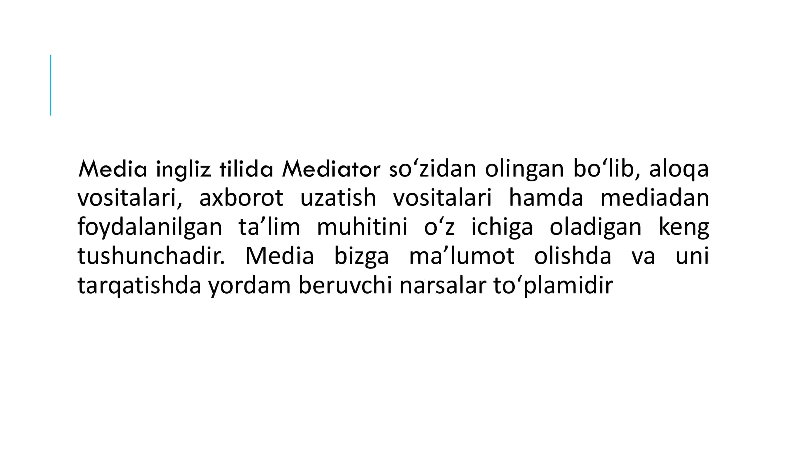 Ommaviy kommunikatsiyalarning ta'siri: Mekanizmlar va texnologiyalar 3