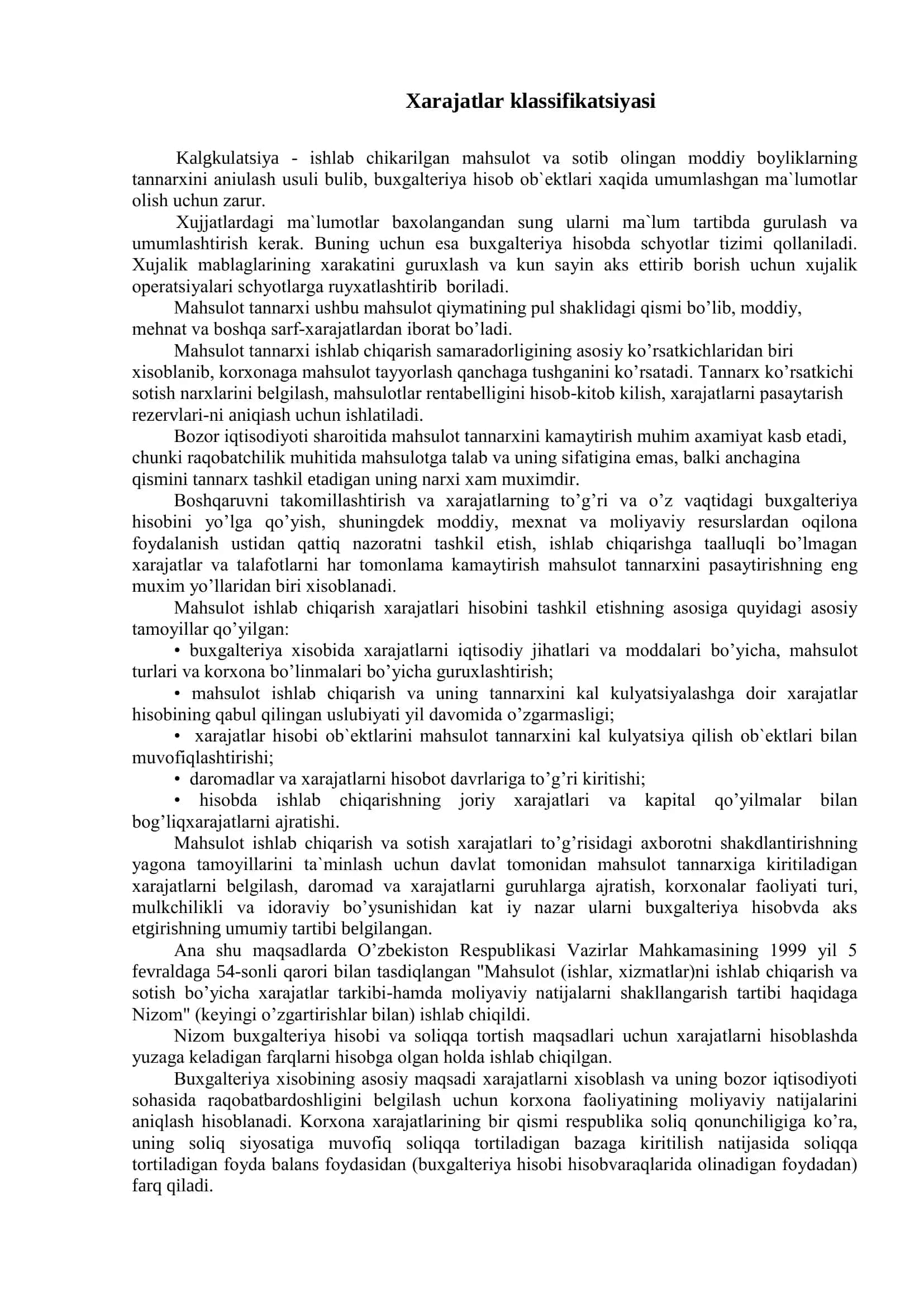 MAHSULОT TANNARXI KALKULATSIYA QILISH USULLARI 3