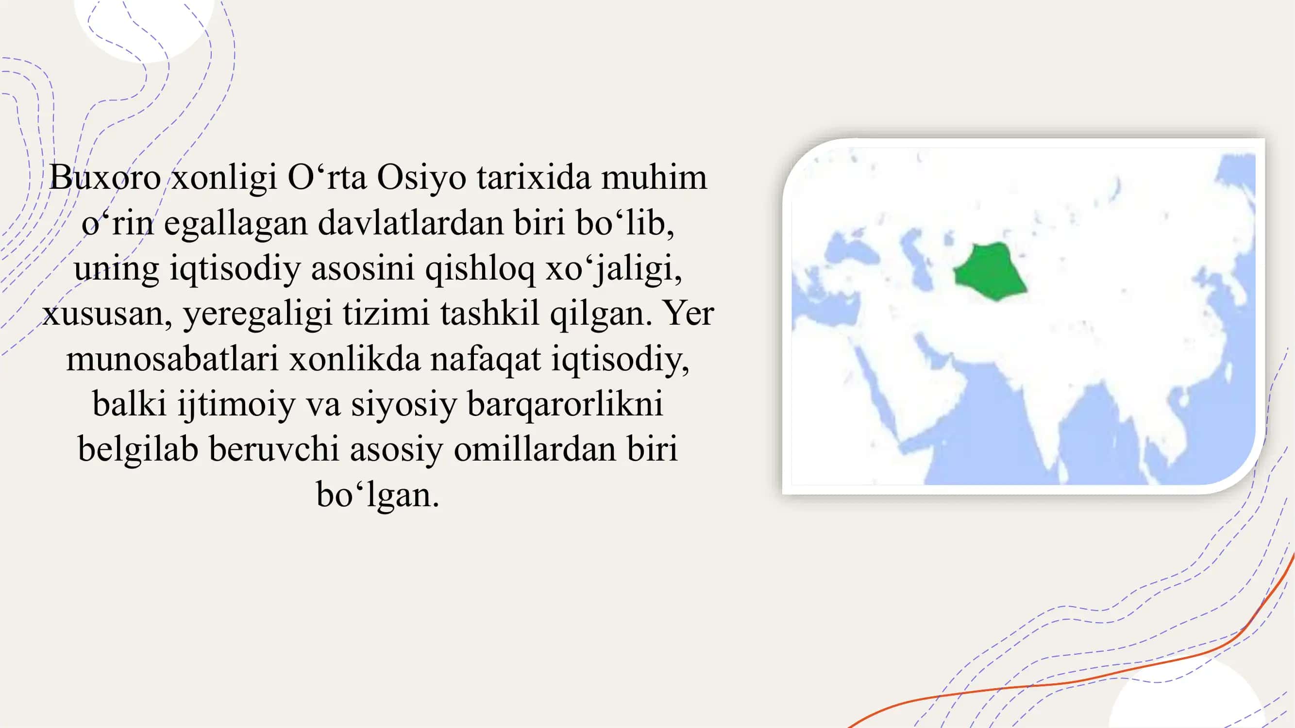 Buxoro xonligida yer egaligi va soliq tizimi ( Ashtarxoniylar misolida) 3